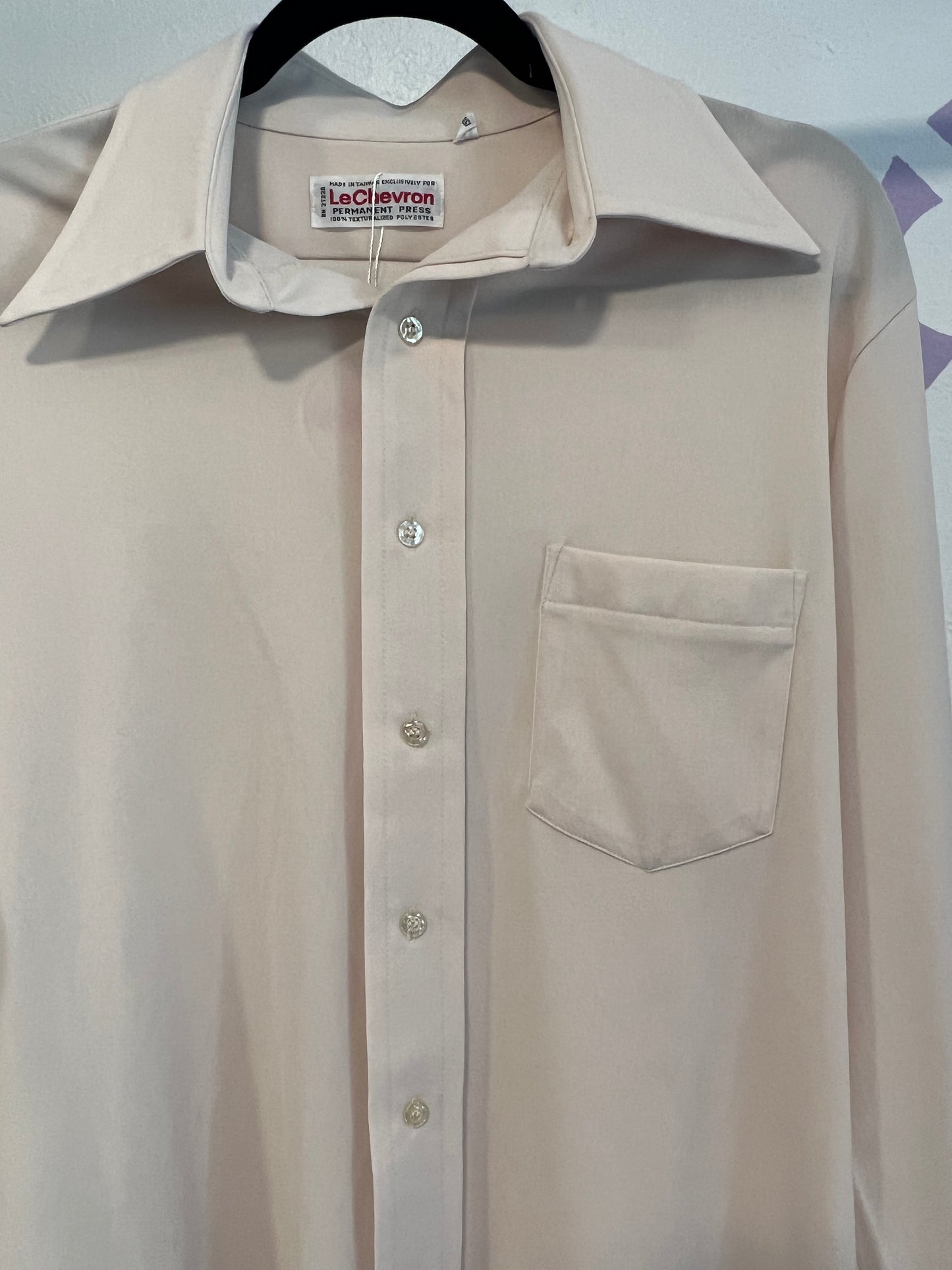 Vintage Le Chevron Button Up - M/L