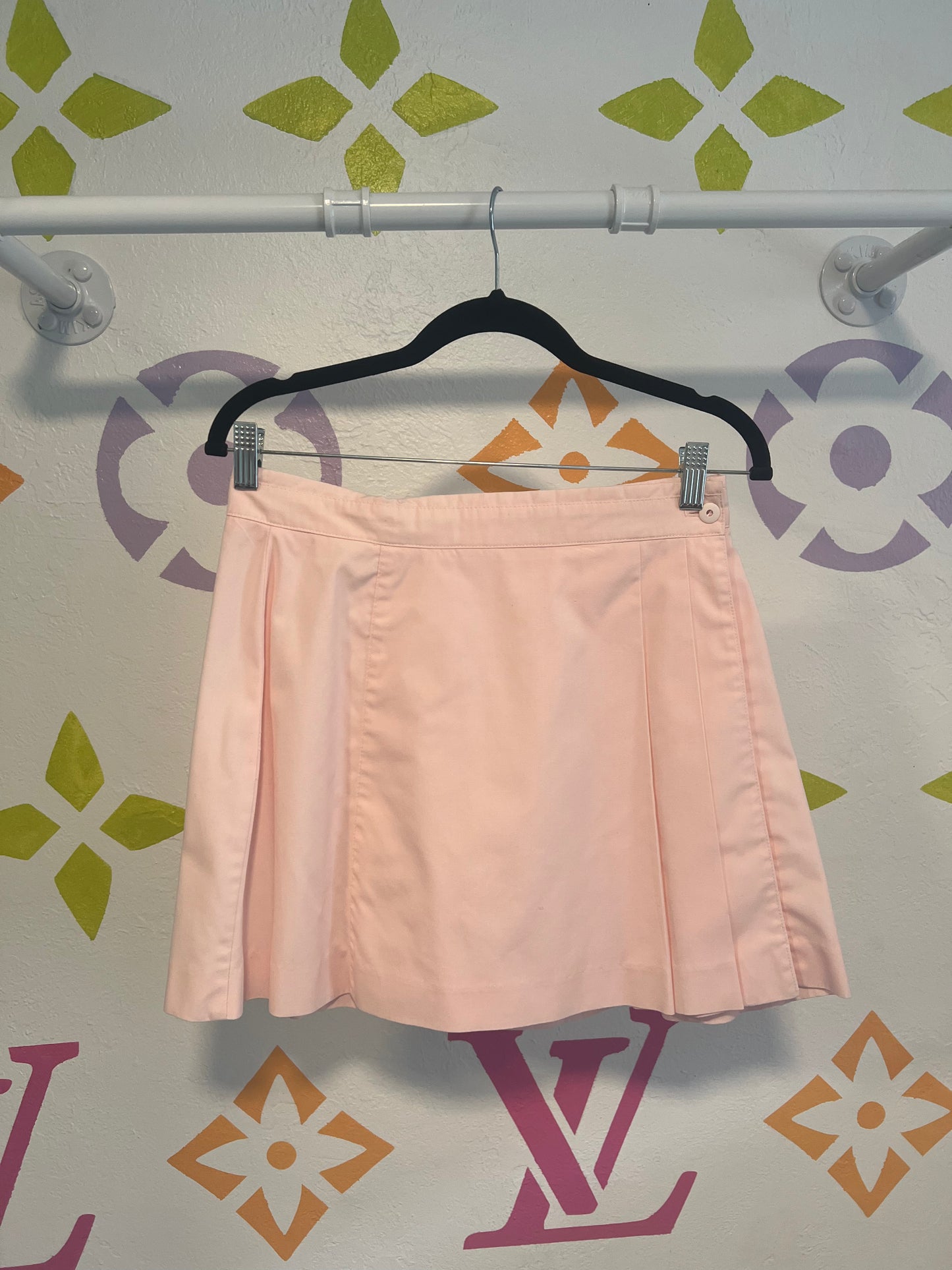 80's Tail Pleated Skirt - 28"