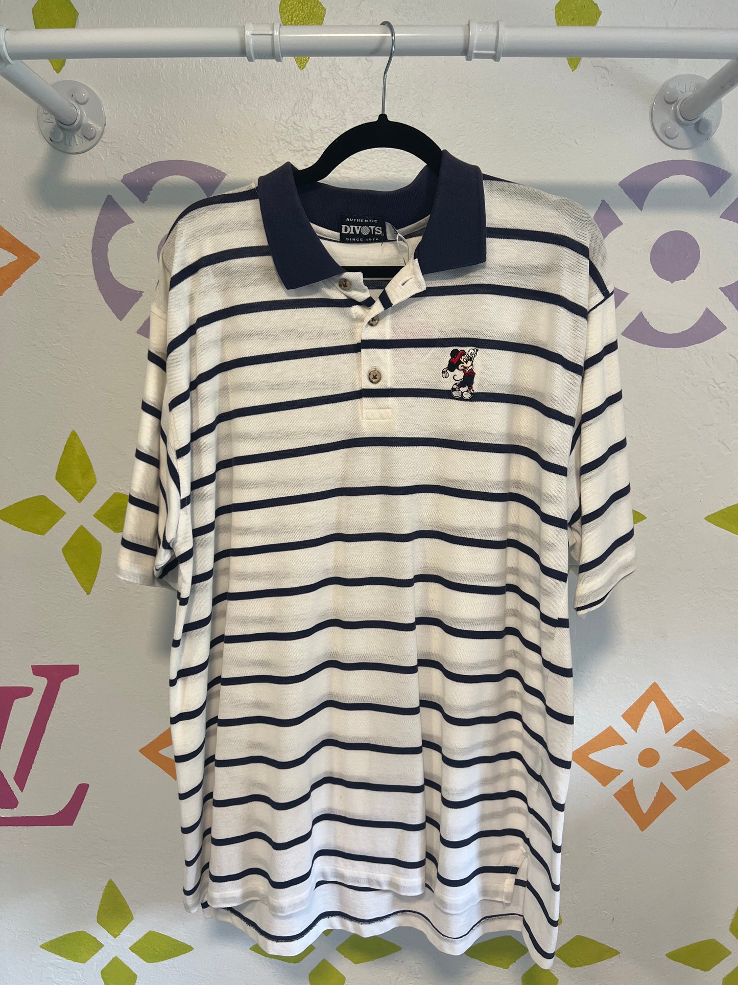 90's Mickey Golfing Polo - XL
