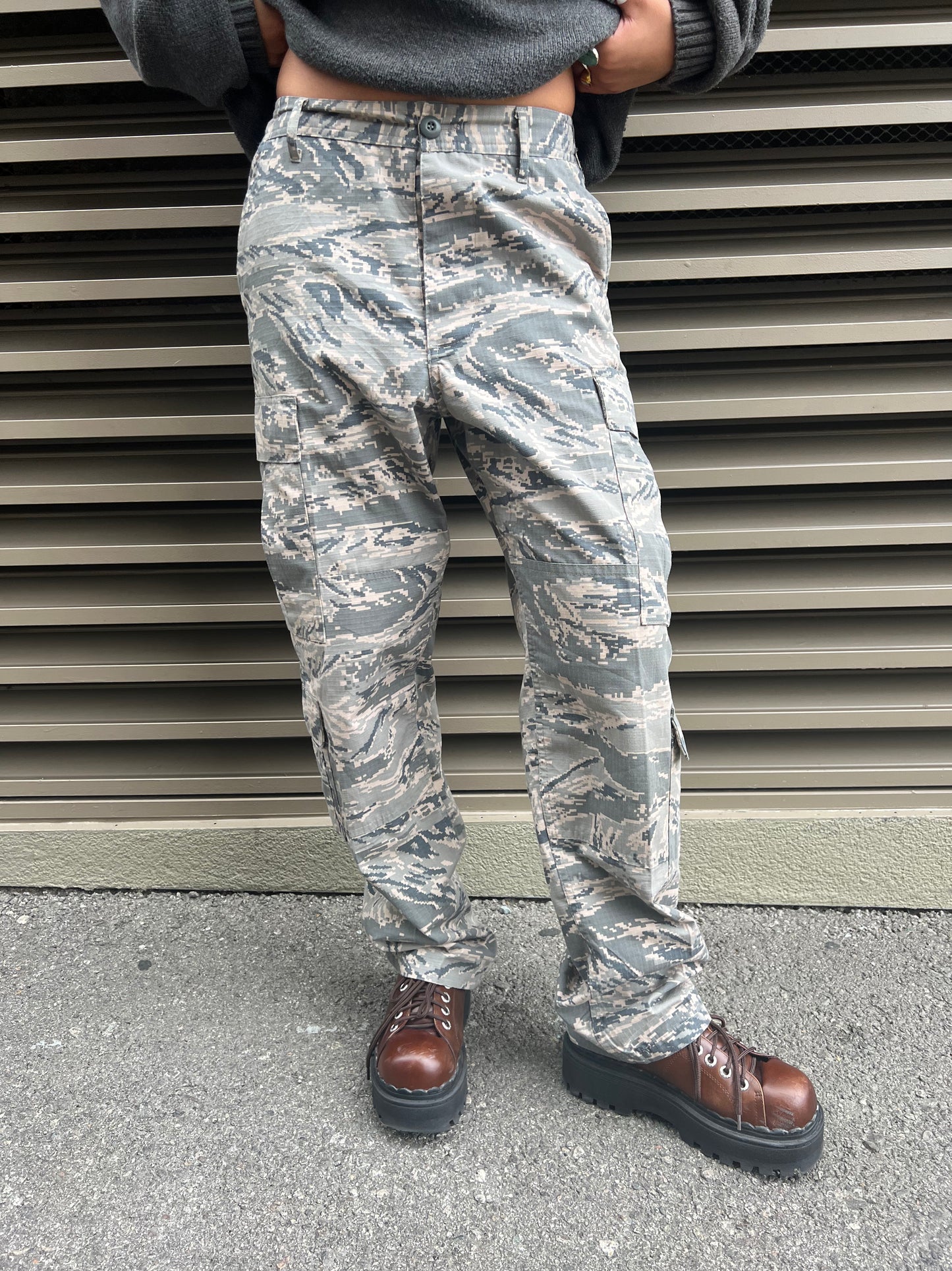 Digital Camo Cargo Pants - 27"