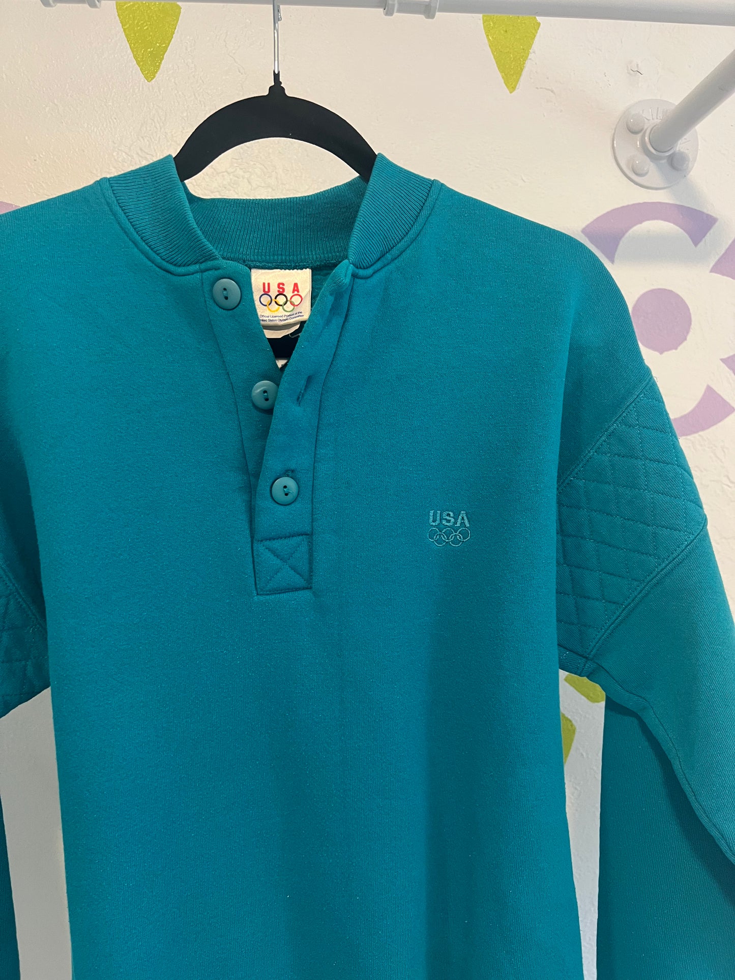 90's USA Olympics Crewneck - M