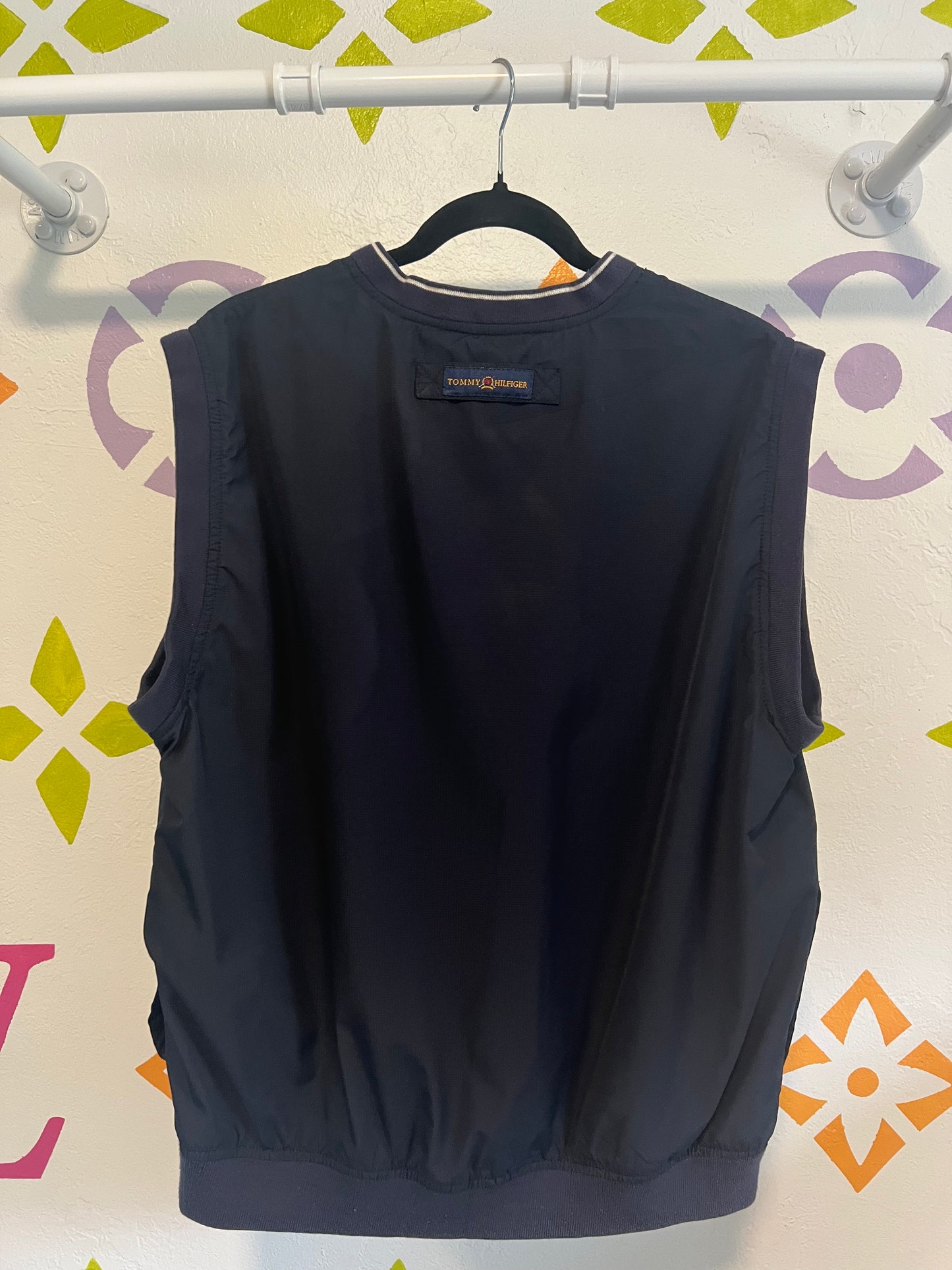 90's Tommy Hilfiger Nylon Vest - M