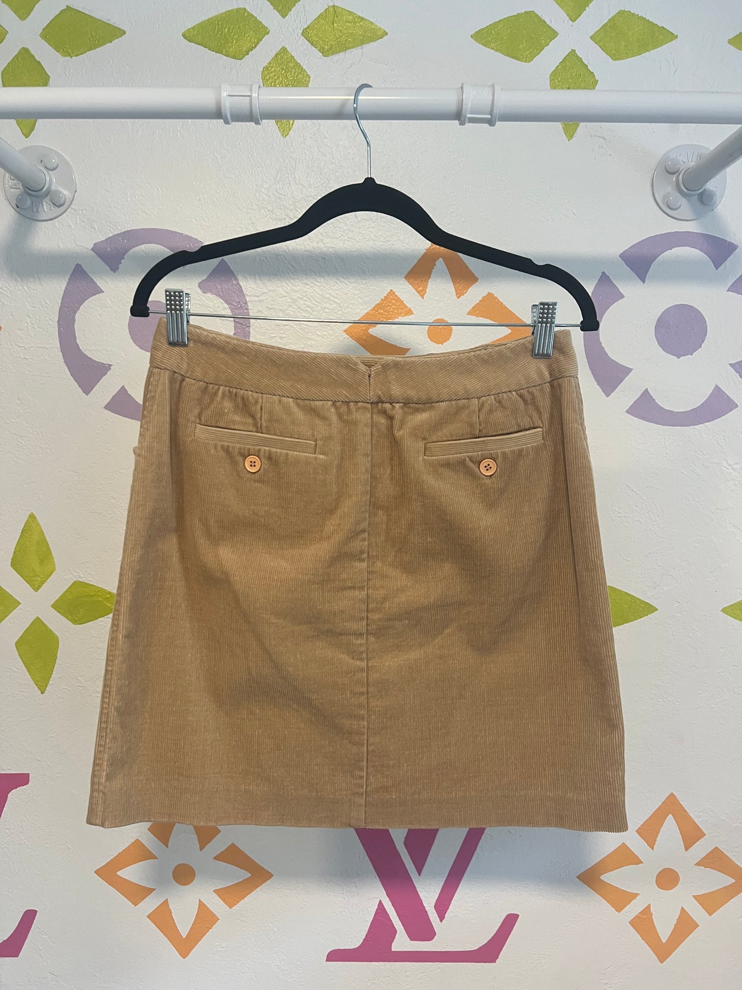 Corduroy Mini Skirt - 29"