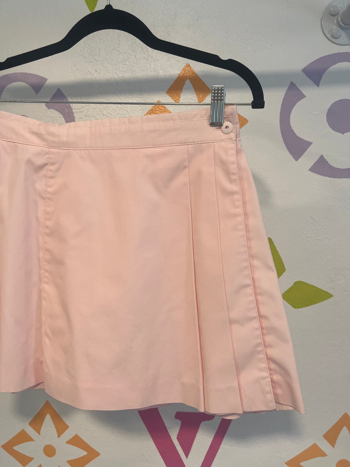 80's Tail Pleated Skirt - 28"