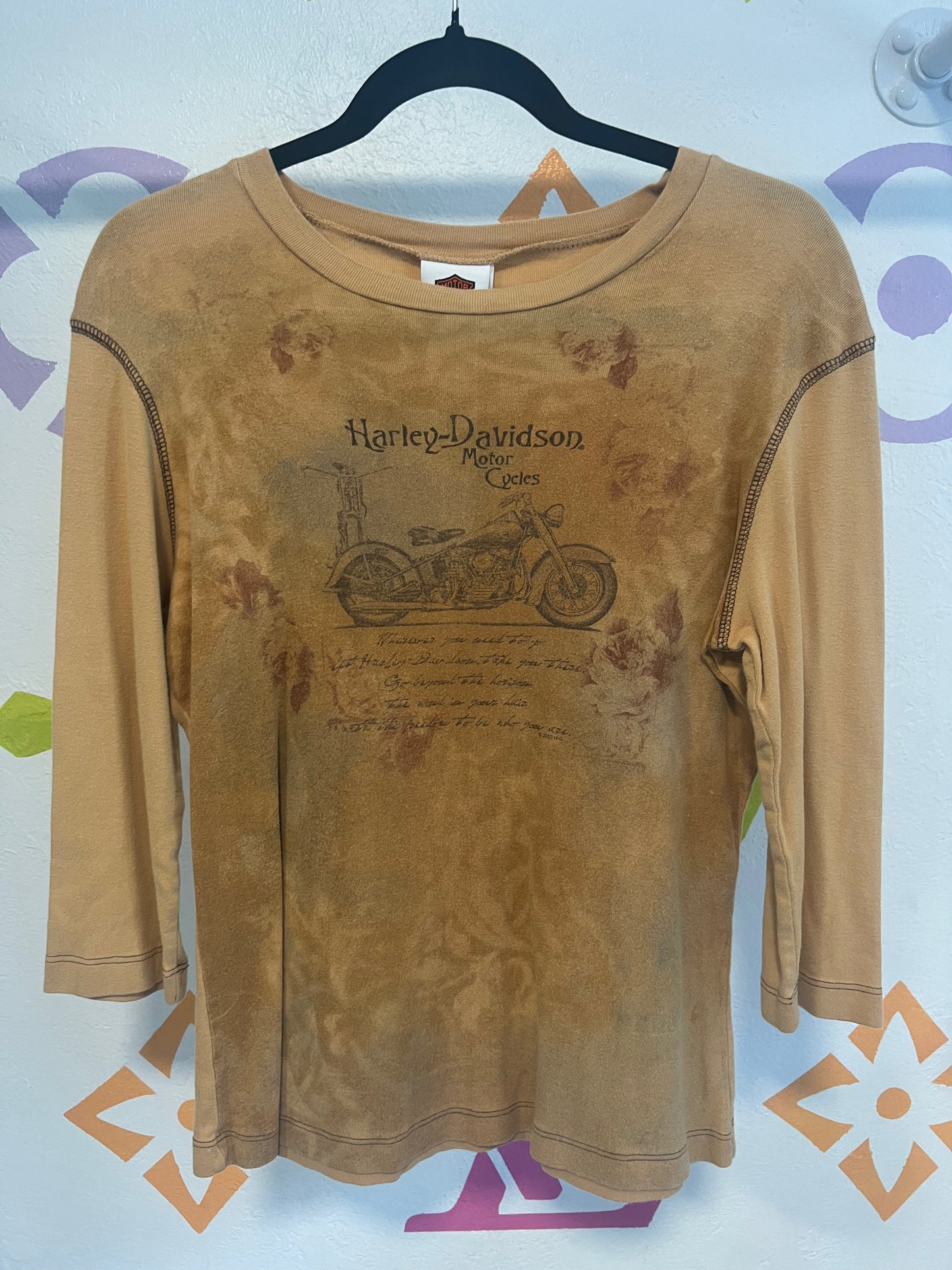 '03 Harley Girl Printed Top - L/XL