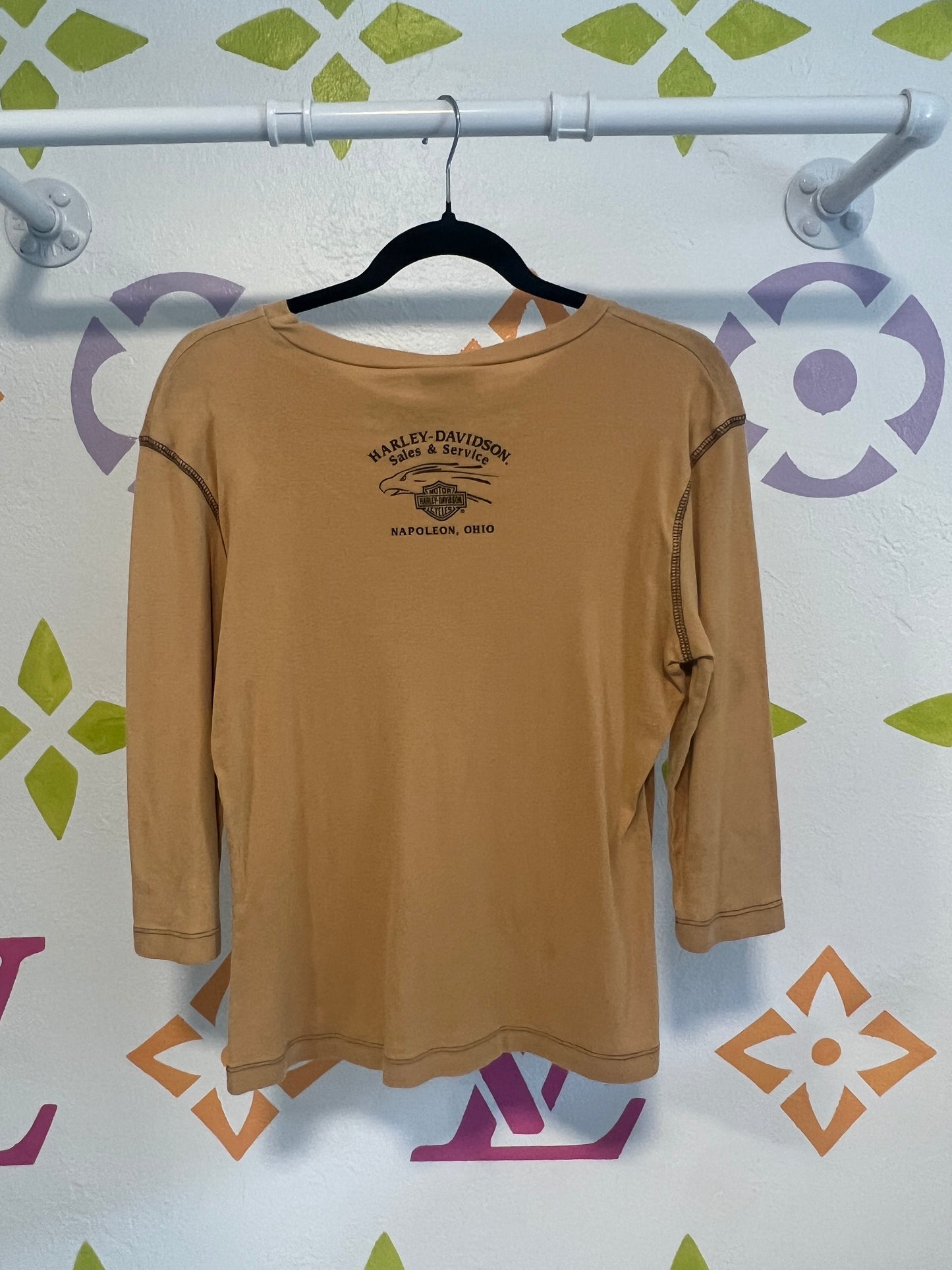 '03 Harley Girl Printed Top - L/XL