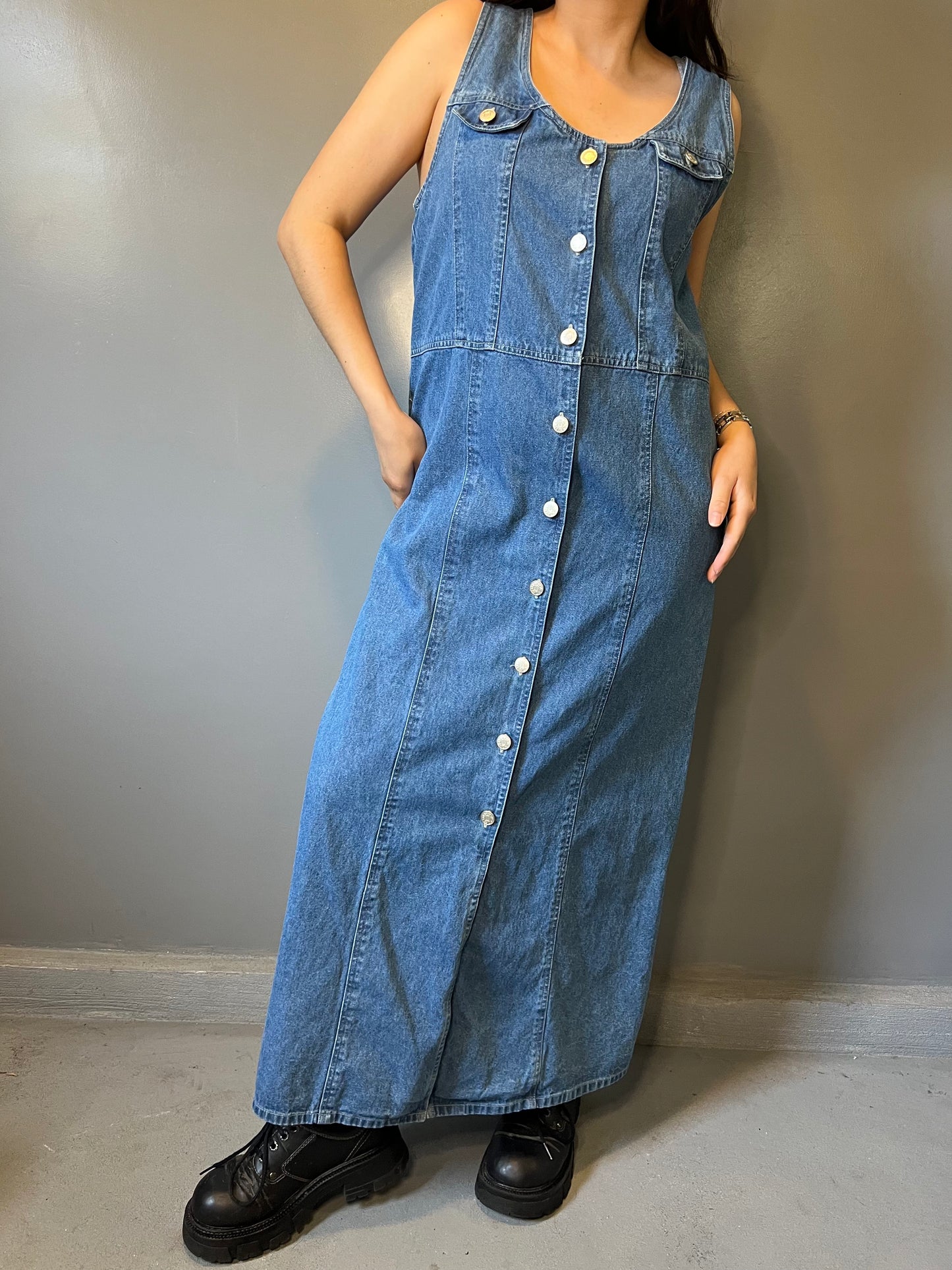 Denim & Co. Maxi Dress - L/XL