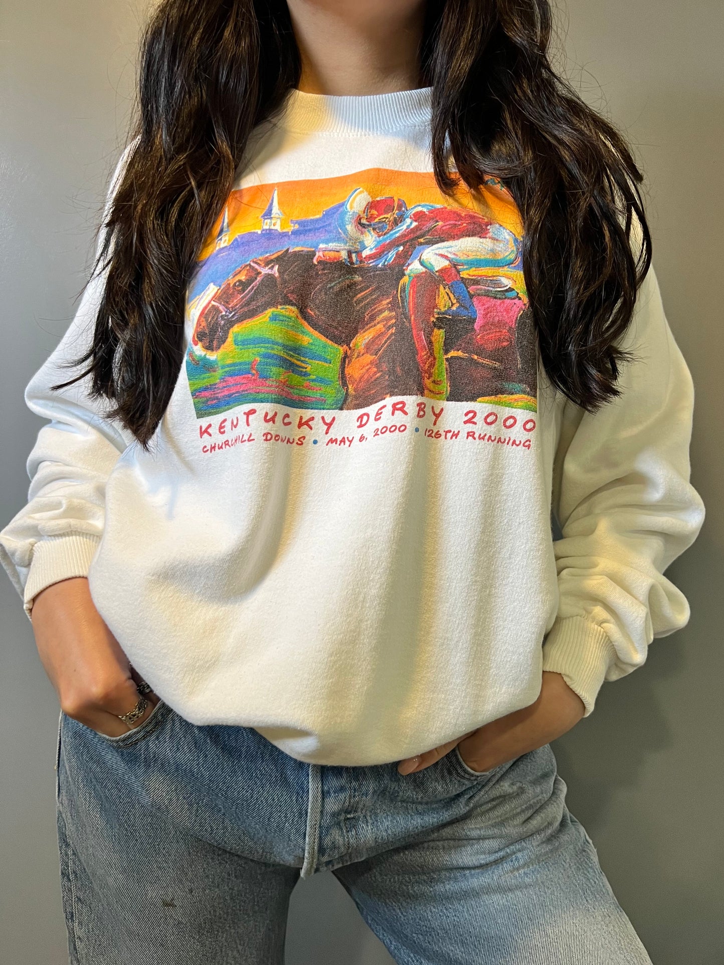 2000 Kentucky Derby Sweatshirt - L