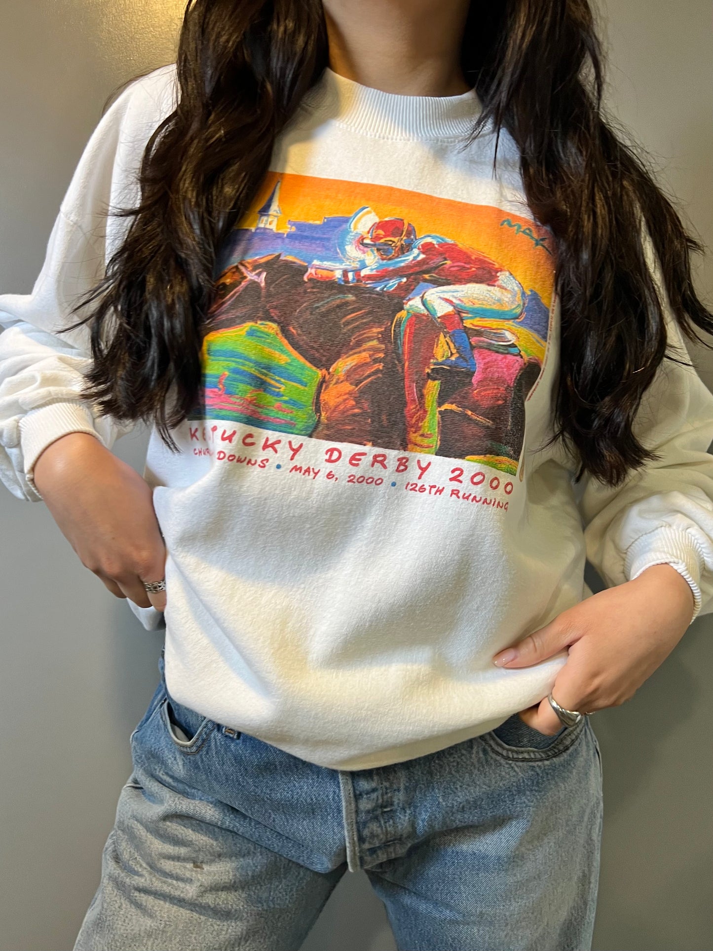 2000 Kentucky Derby Sweatshirt - L