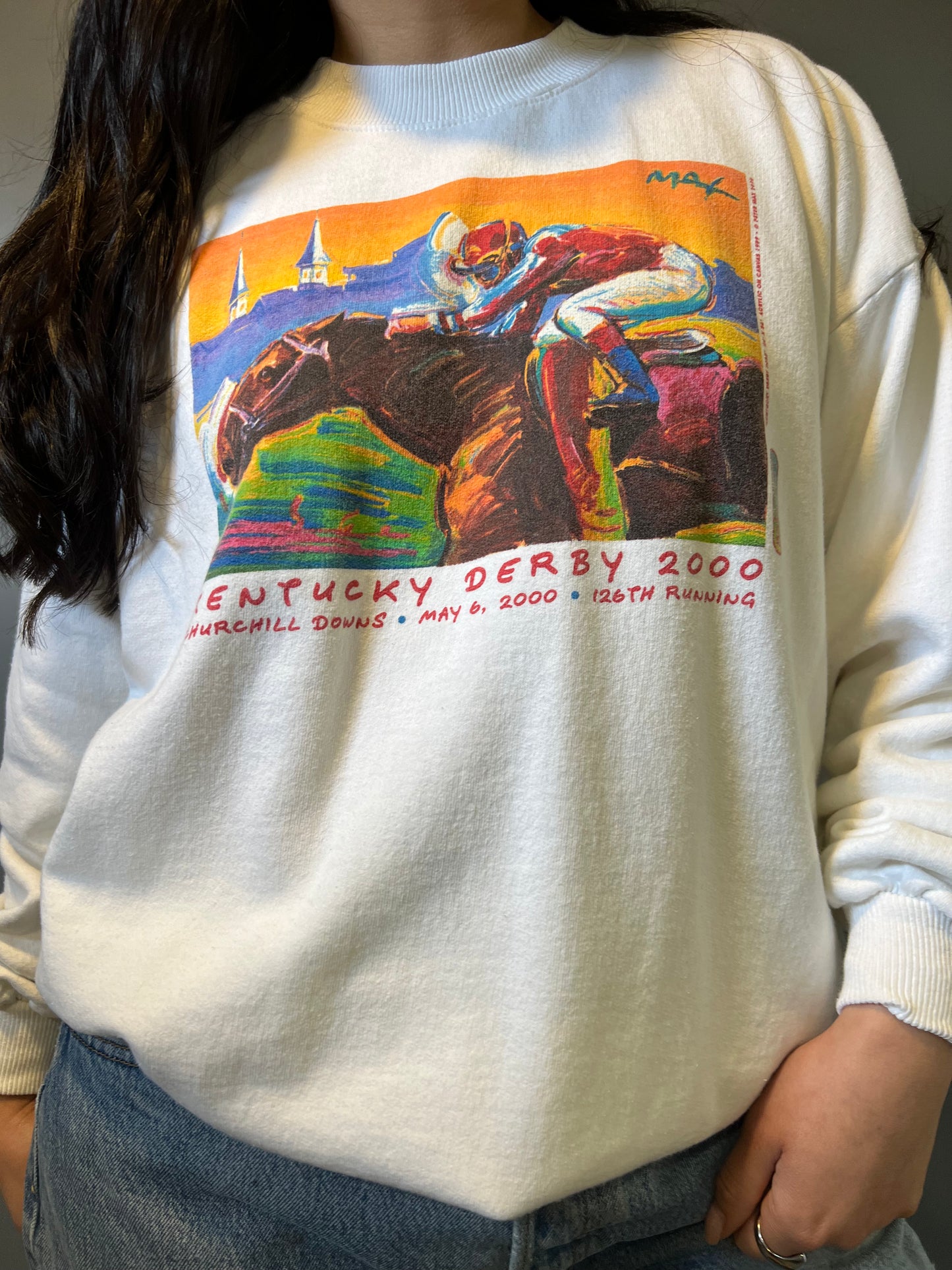 2000 Kentucky Derby Sweatshirt - L