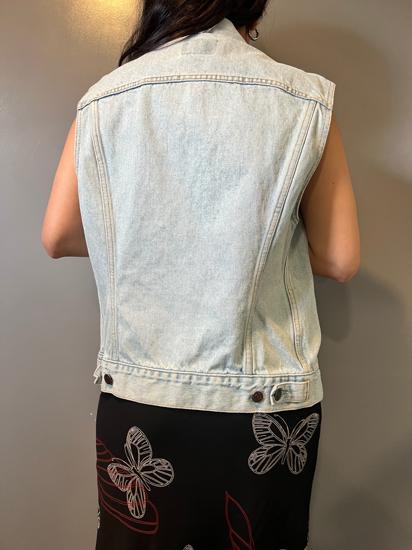 80's Levis Denim Vest - M