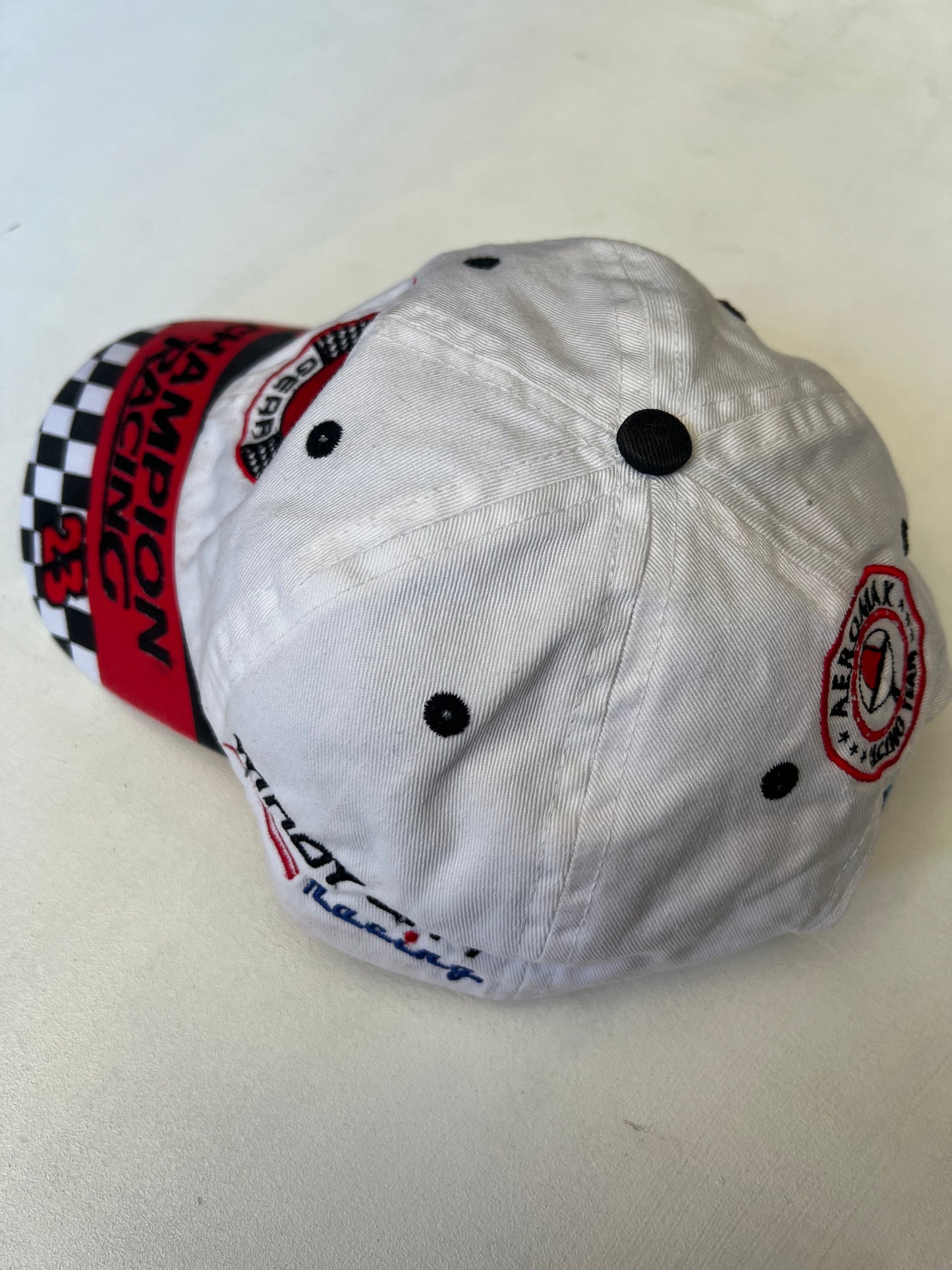 Route 66 Windy City Racing Hat - White/Red