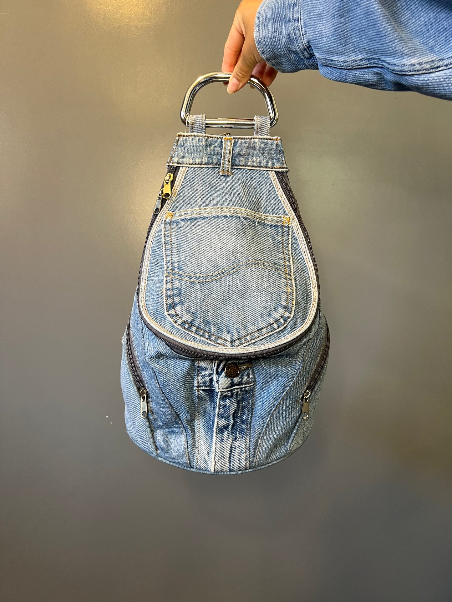 Lee Denim Reworked Backpack