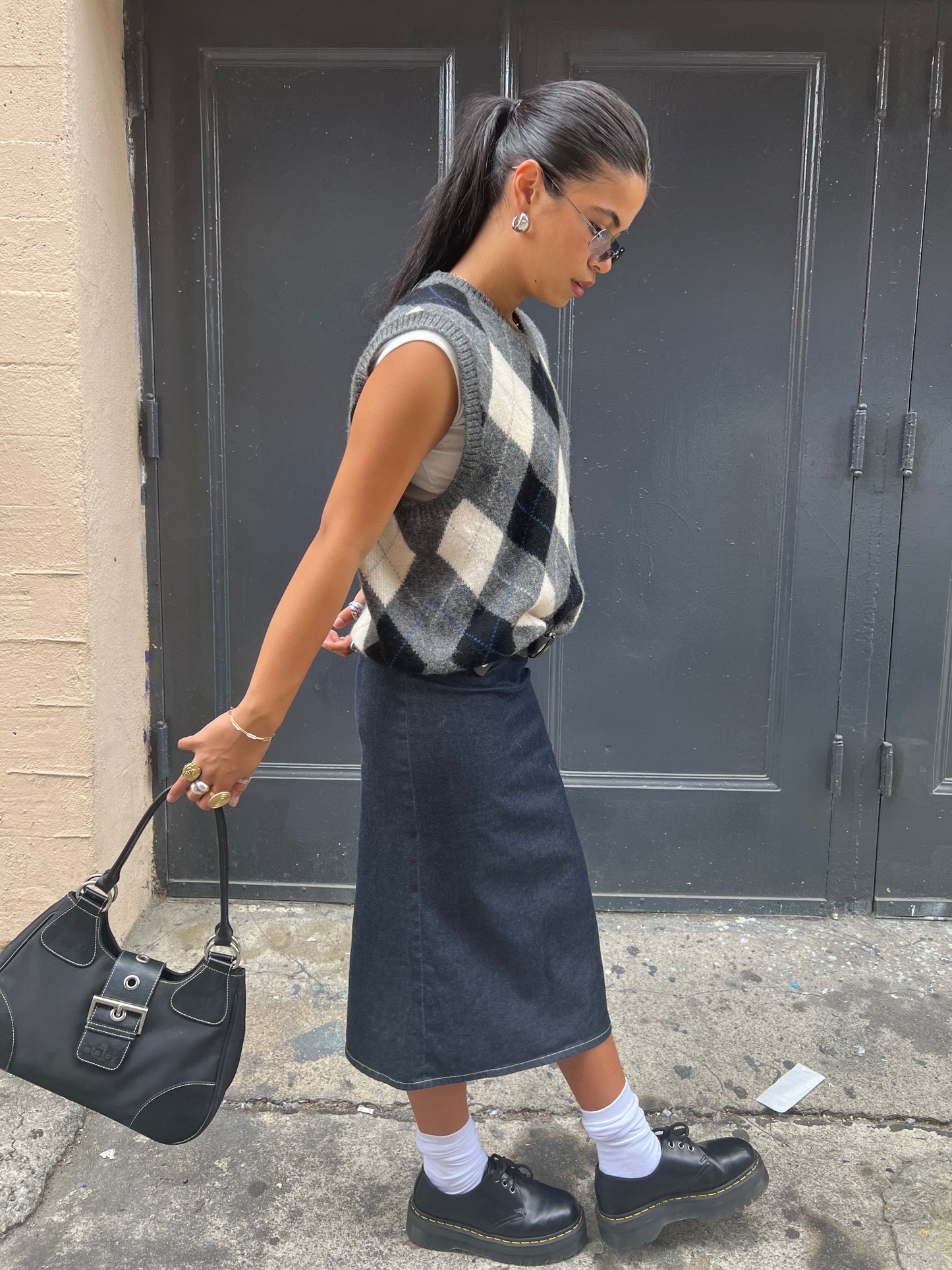 Gas Jeans Chambray Skirt - 26"