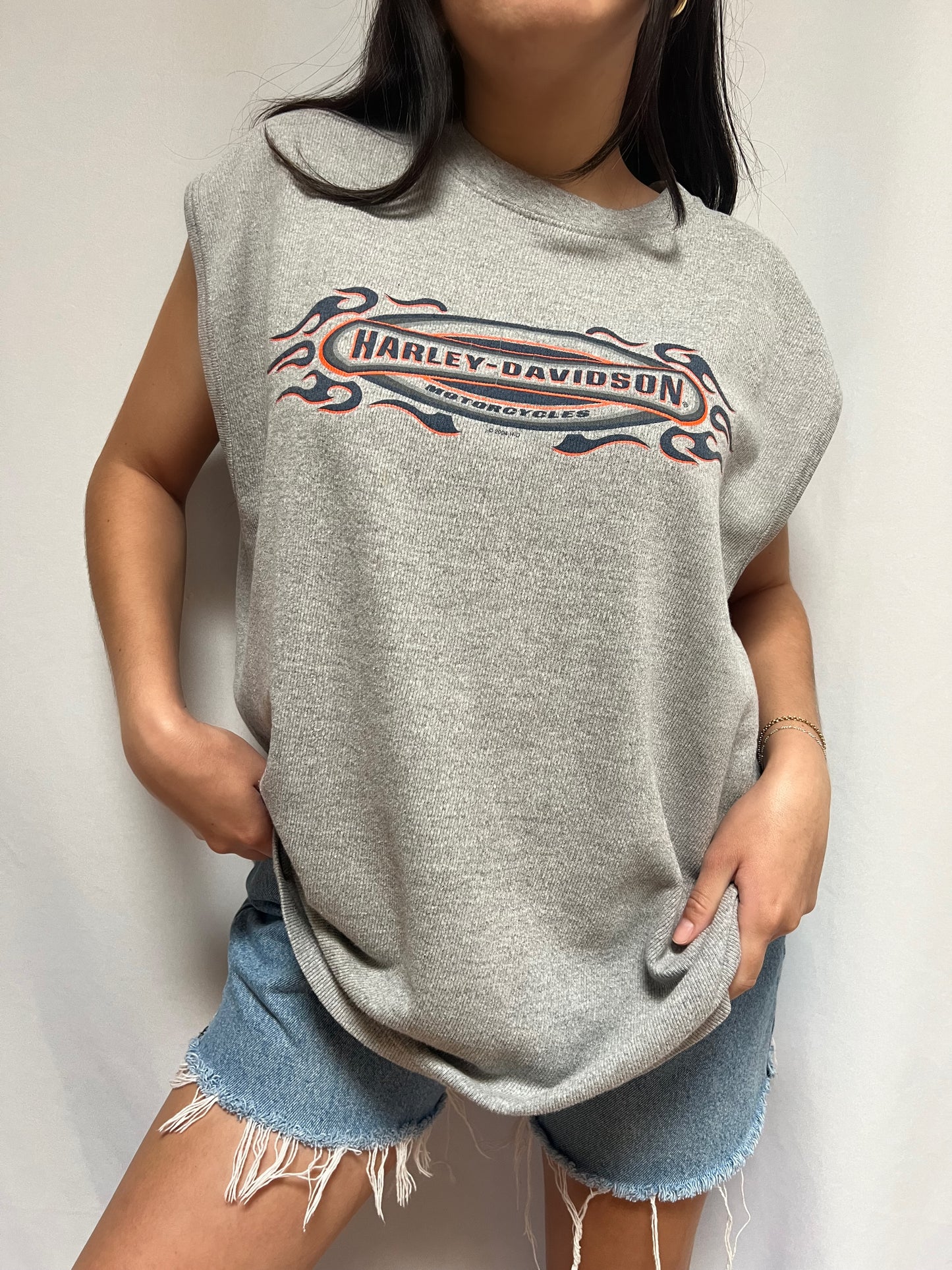 '04 Harley Davidson Indy West Muscle Tank - XL