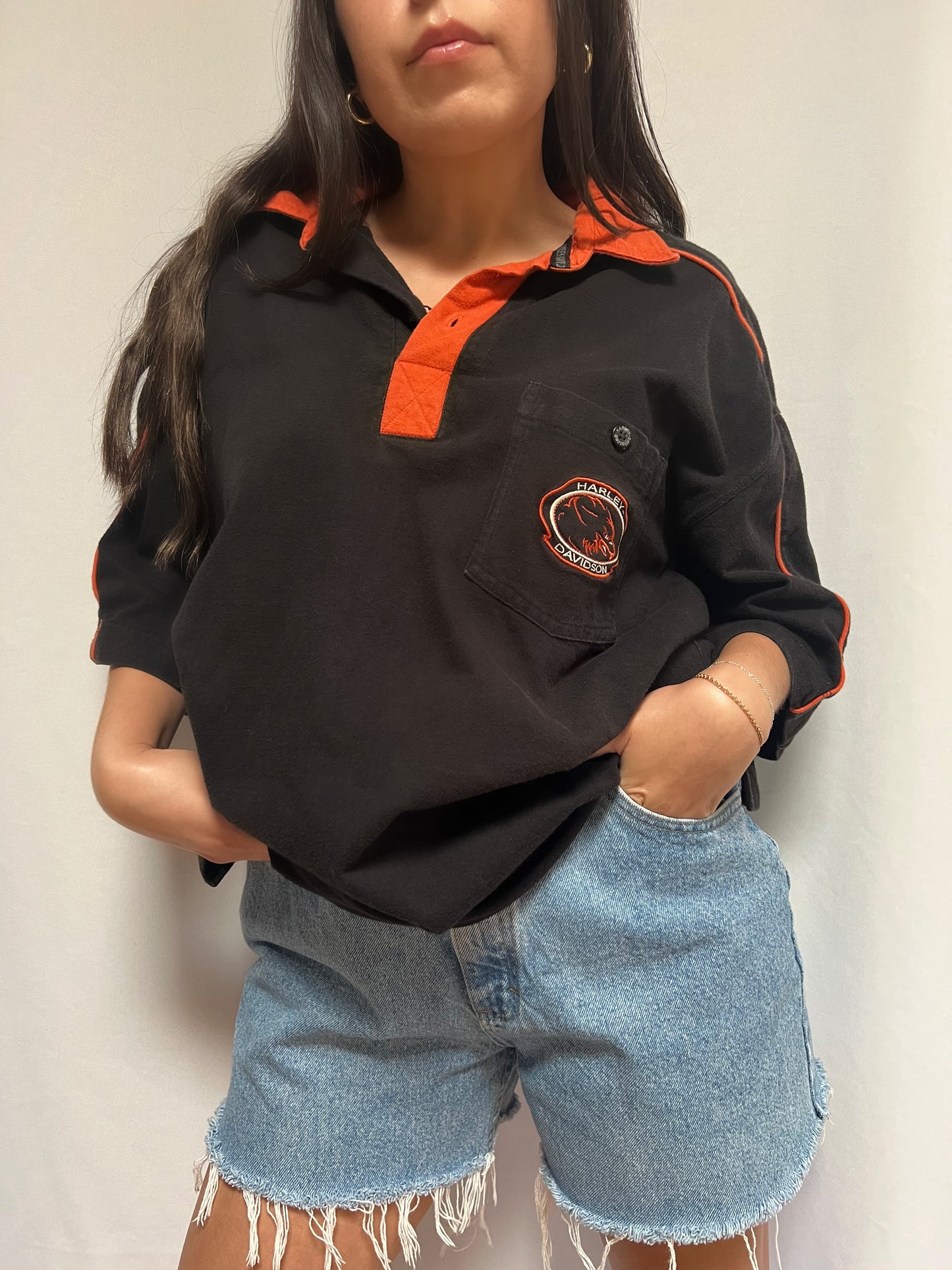 Harley Davidson Polo Top - L