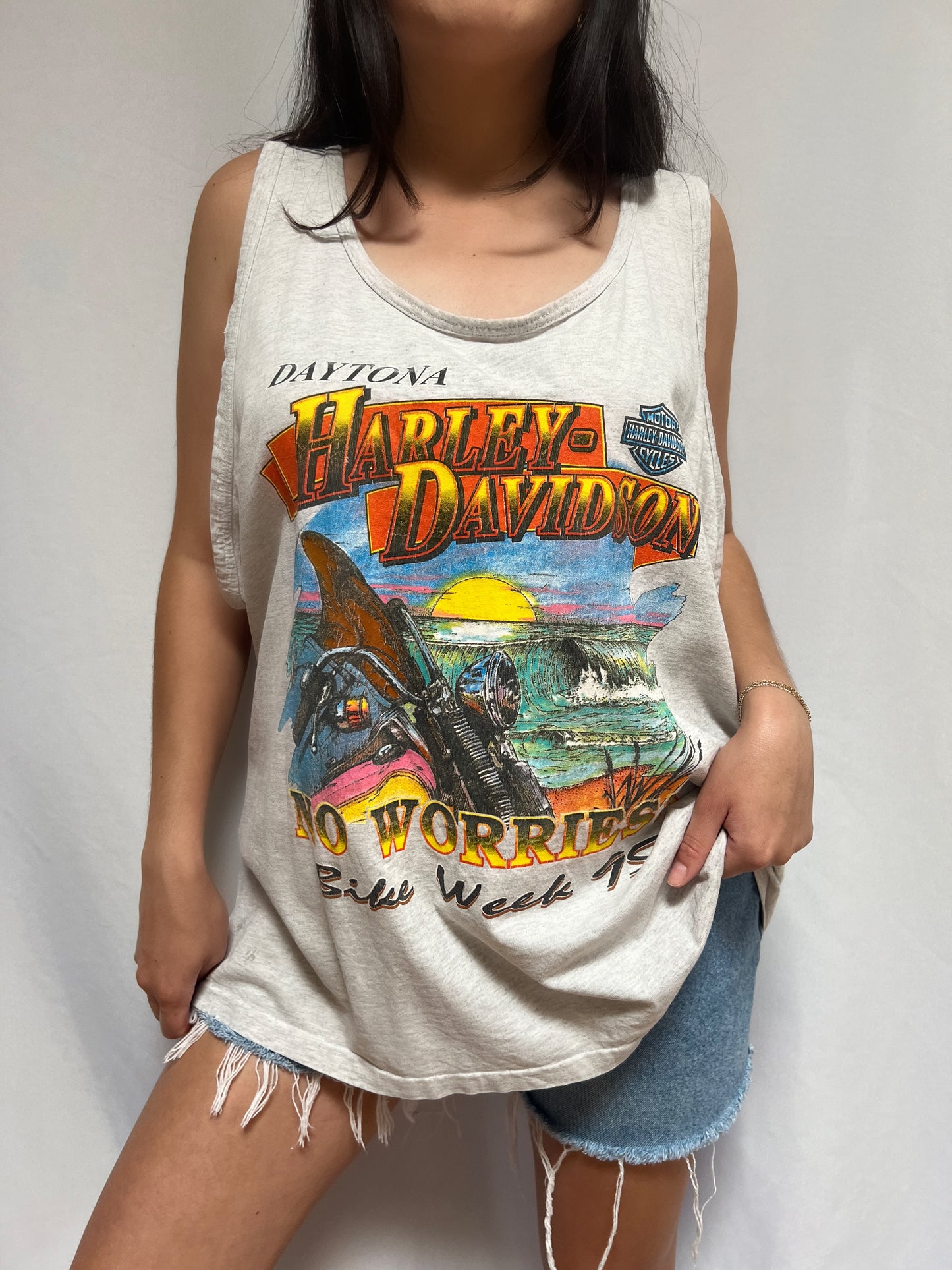 '95 Harley Davidson Daytona Beach Tank - XL
