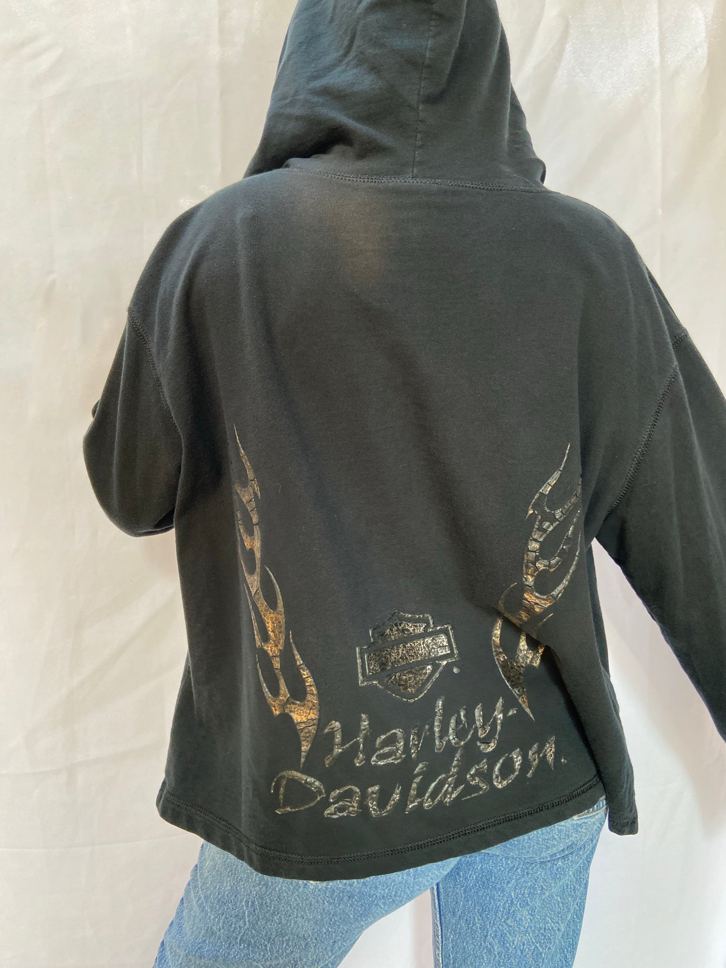 Black Tampa Harley Davidson Jacket