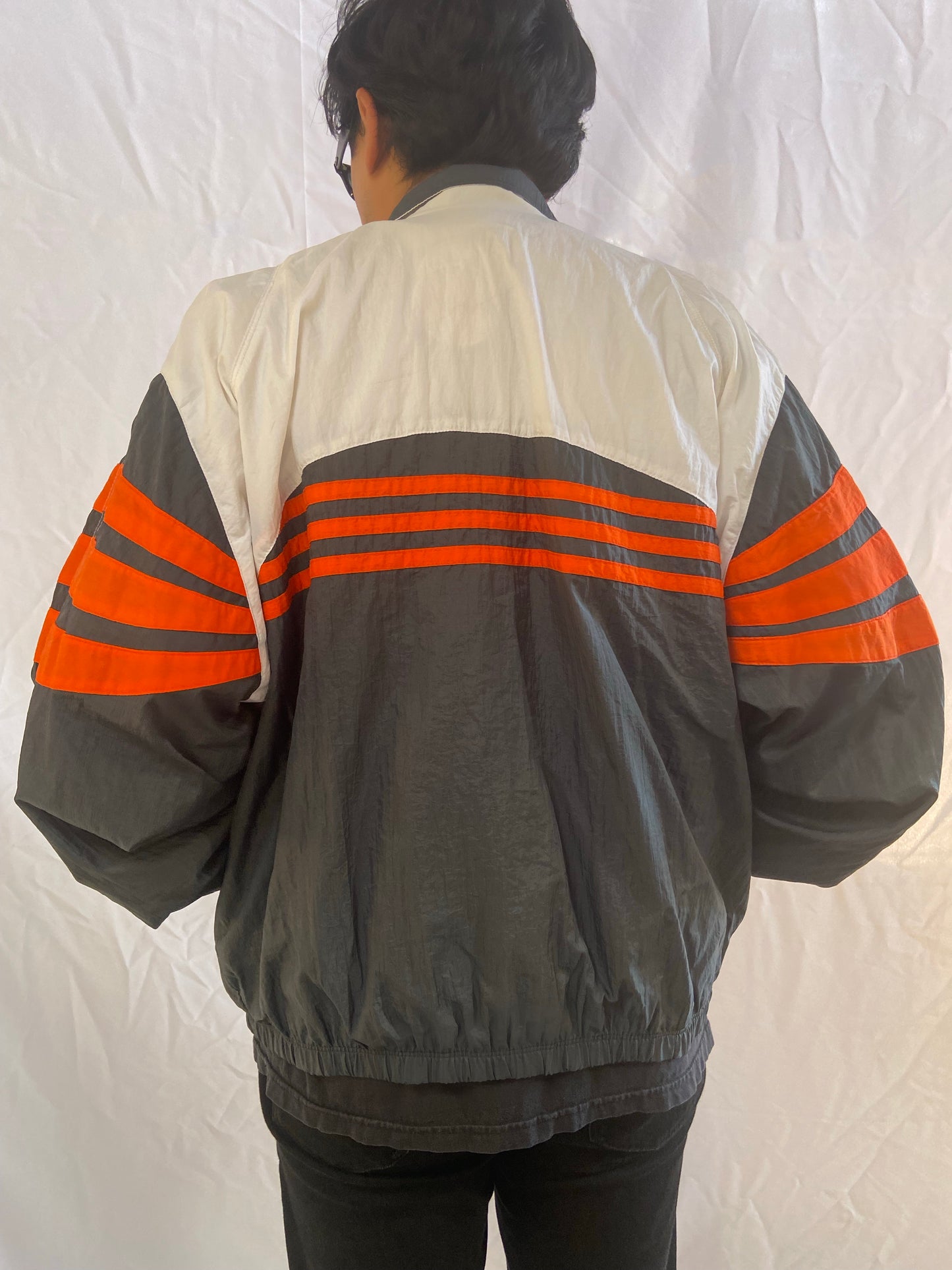 Adidas Zip Up Nylon Jacket - XL