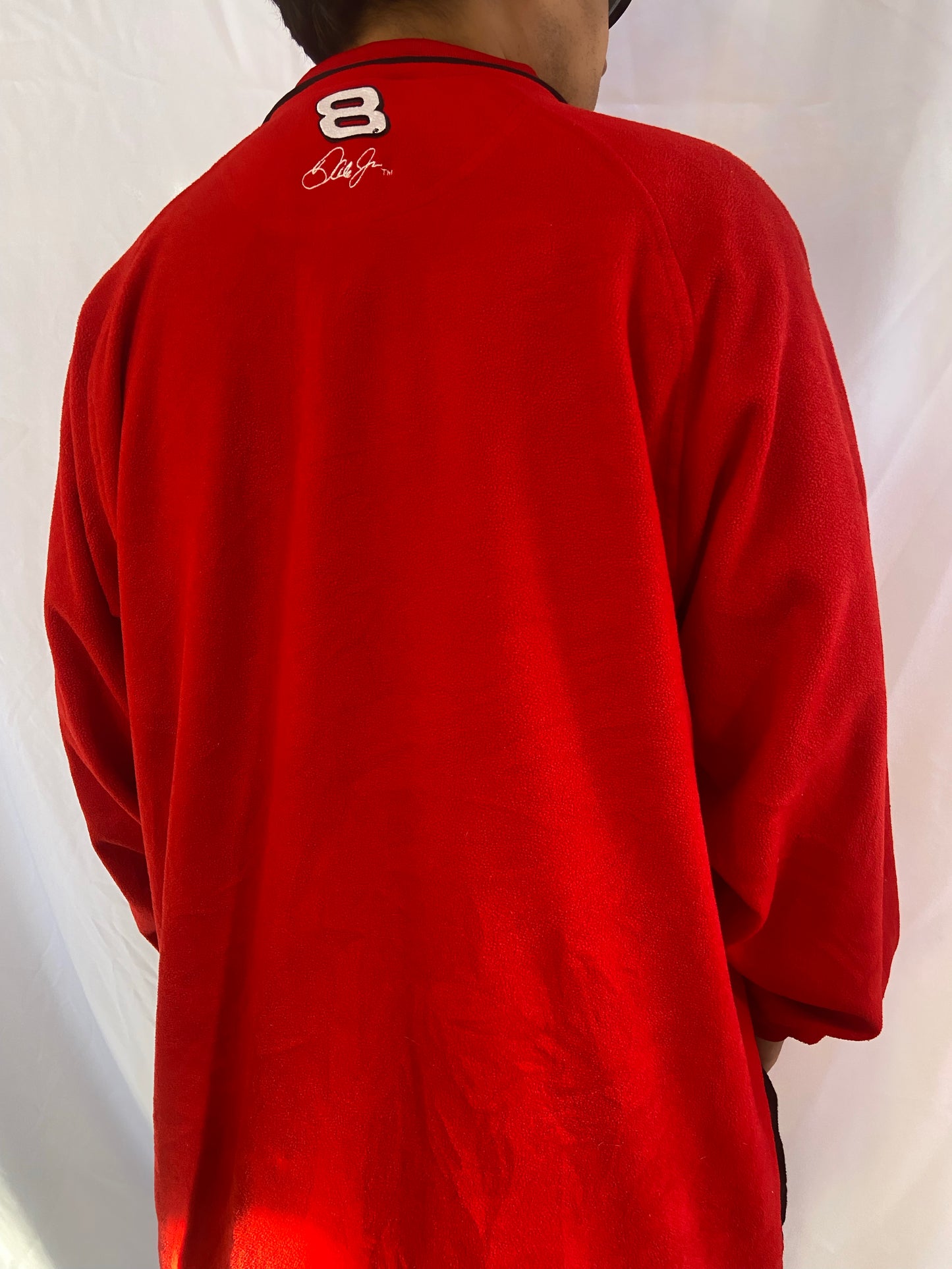 Dale Earnhardt Jr. Budweiser Racing Pullover Fleece Jacket - XL