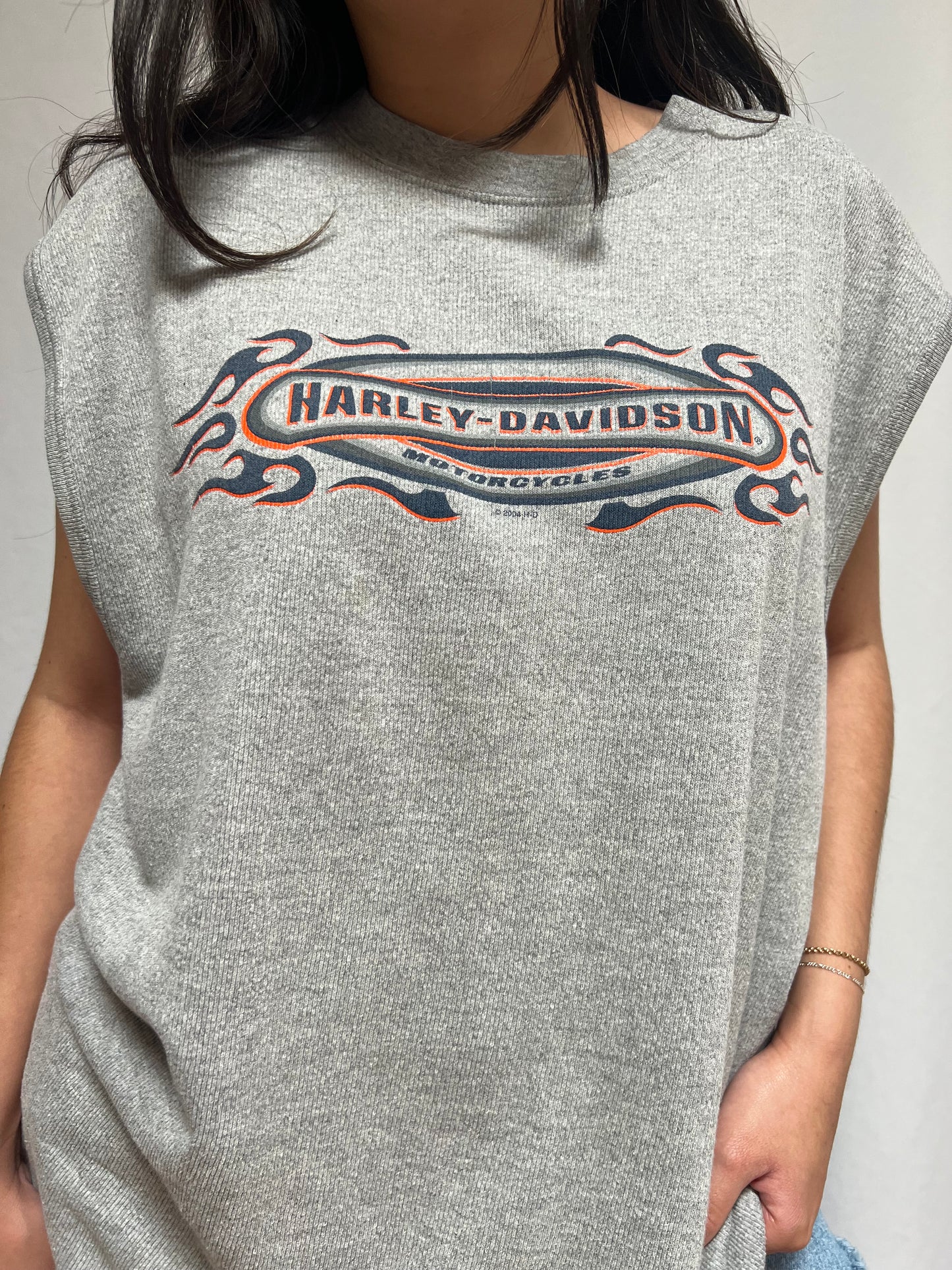 '04 Harley Davidson Indy West Muscle Tank - XL