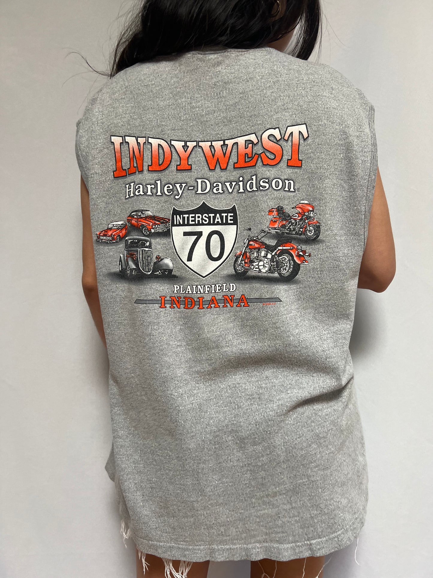 '04 Harley Davidson Indy West Muscle Tank - XL