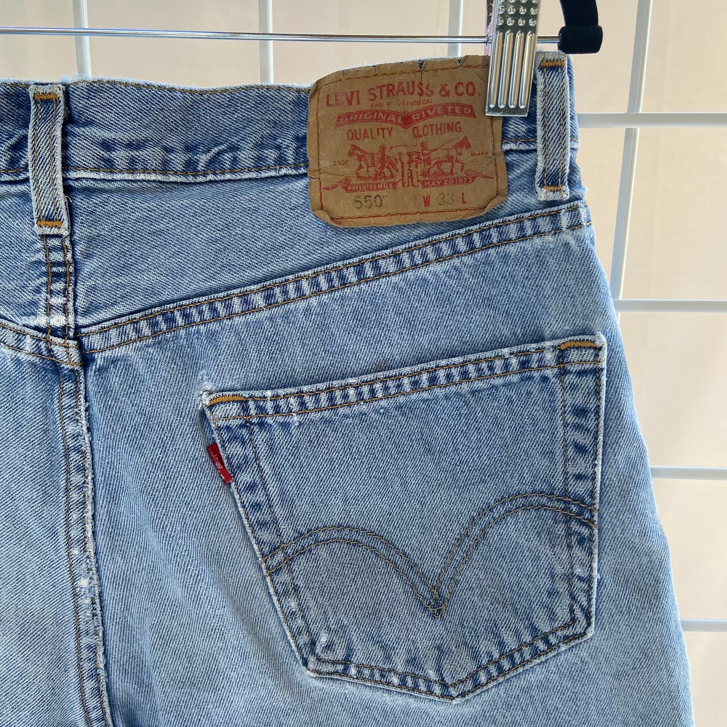 vintage levis denim shorts