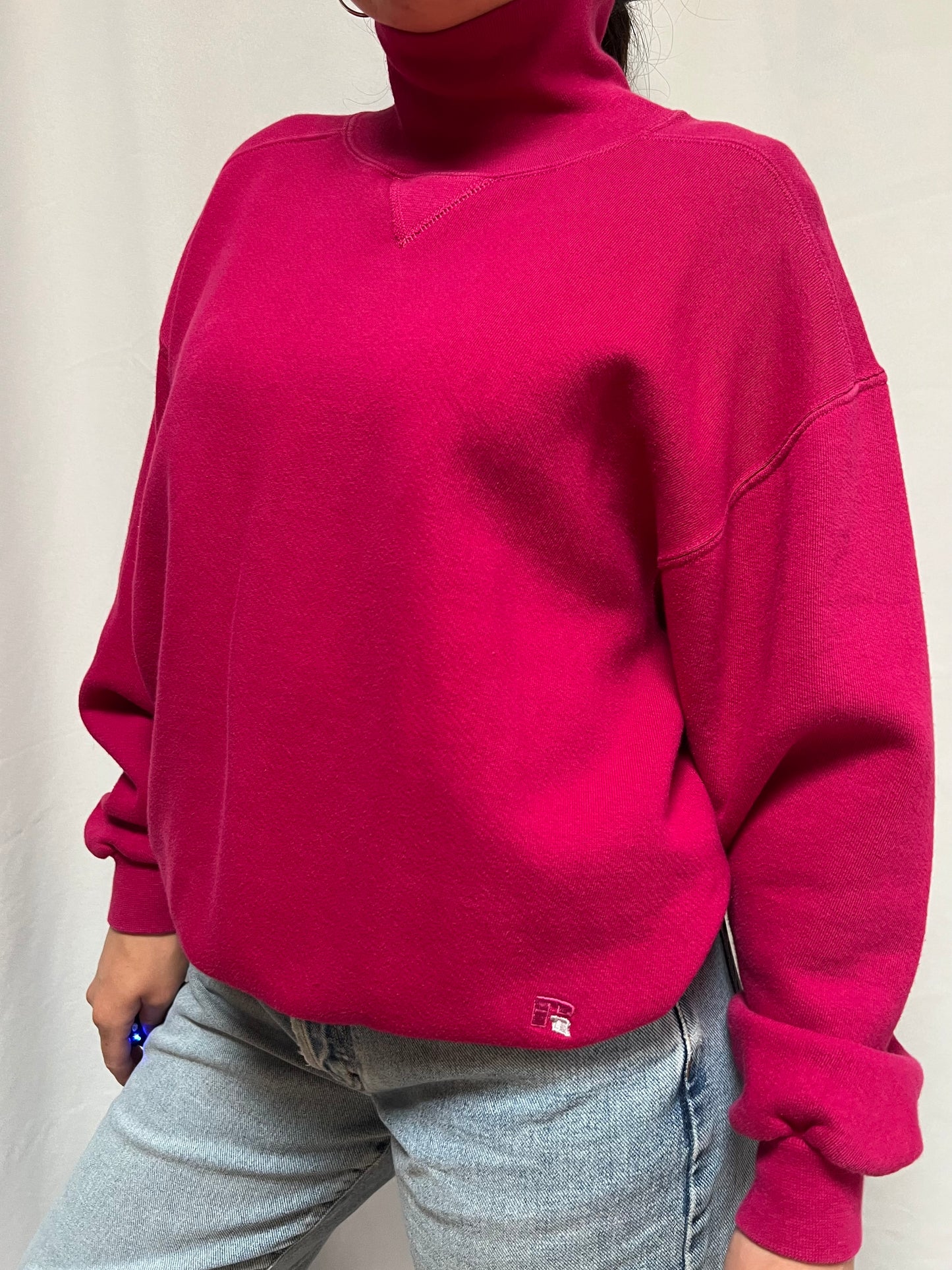 Russell Athletic High-Neck Crewneck - M