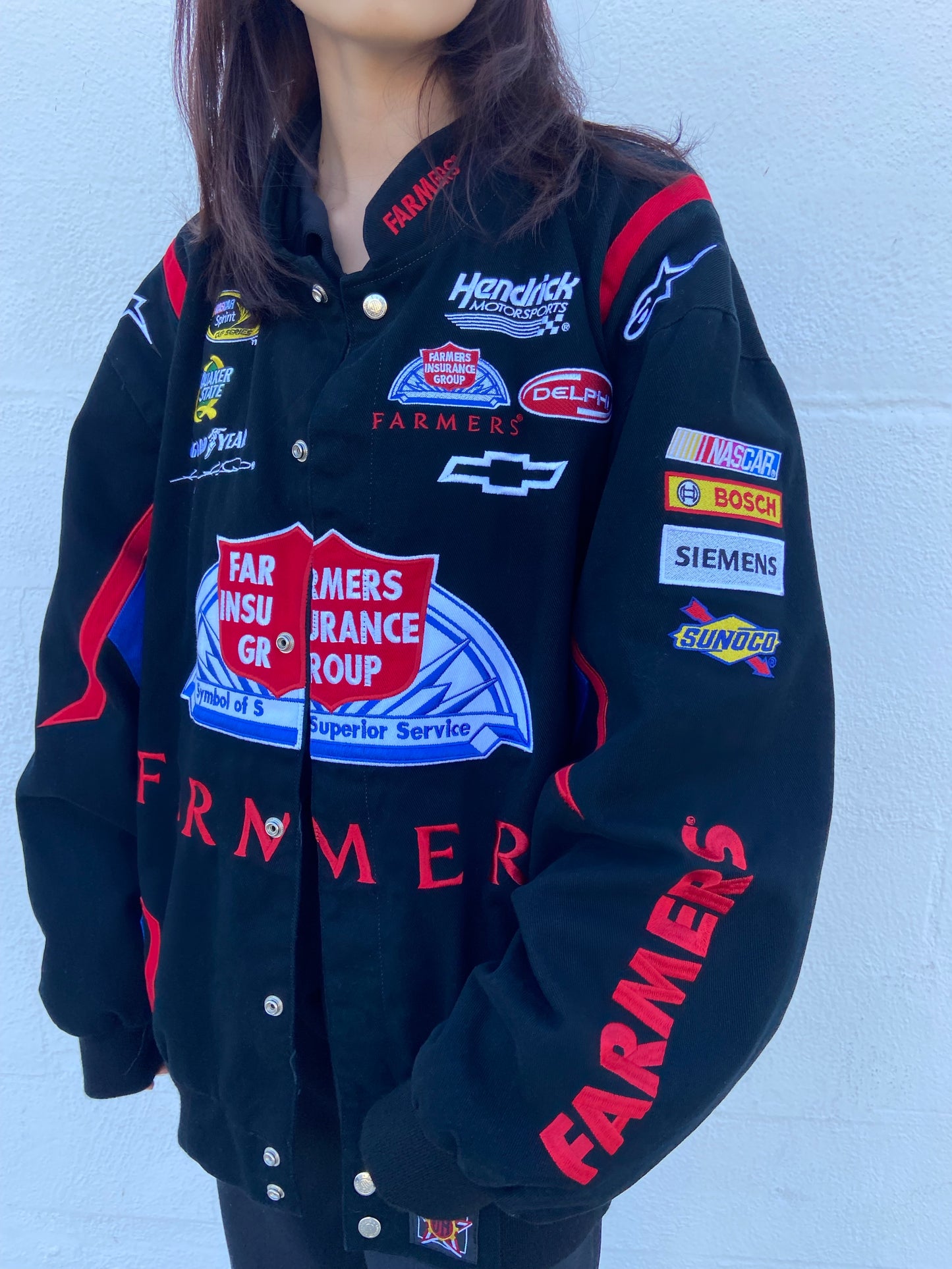 Black Kasey Kahne NASCAR Jacket - XL