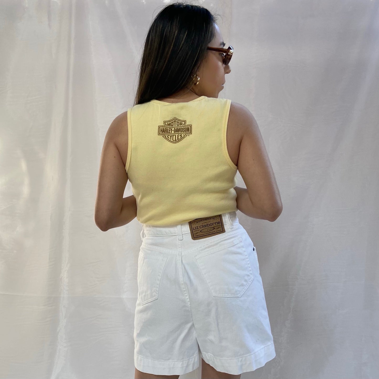 vintage harley davidson top