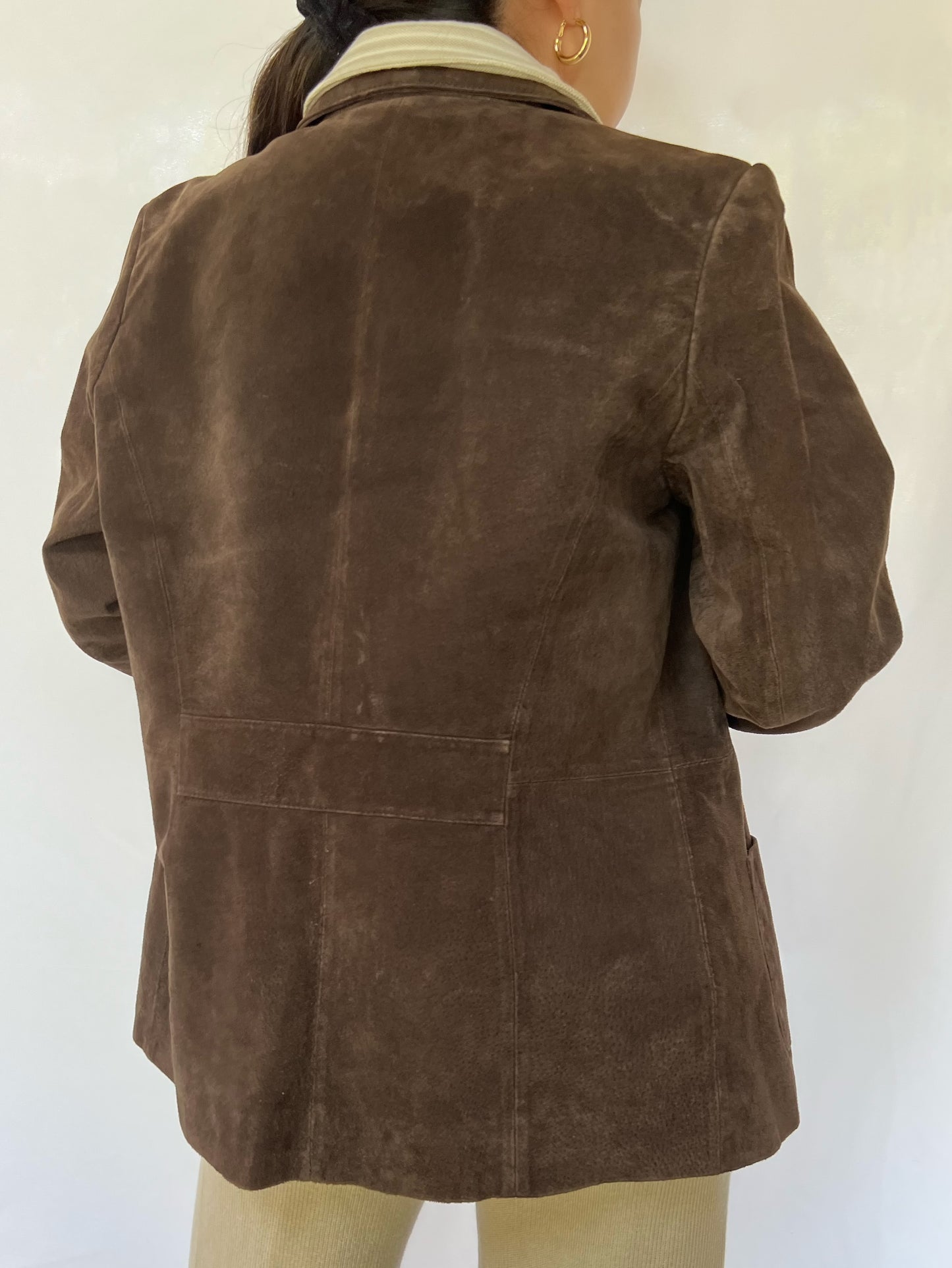 Brown Style & Co. Suede Jacket - M