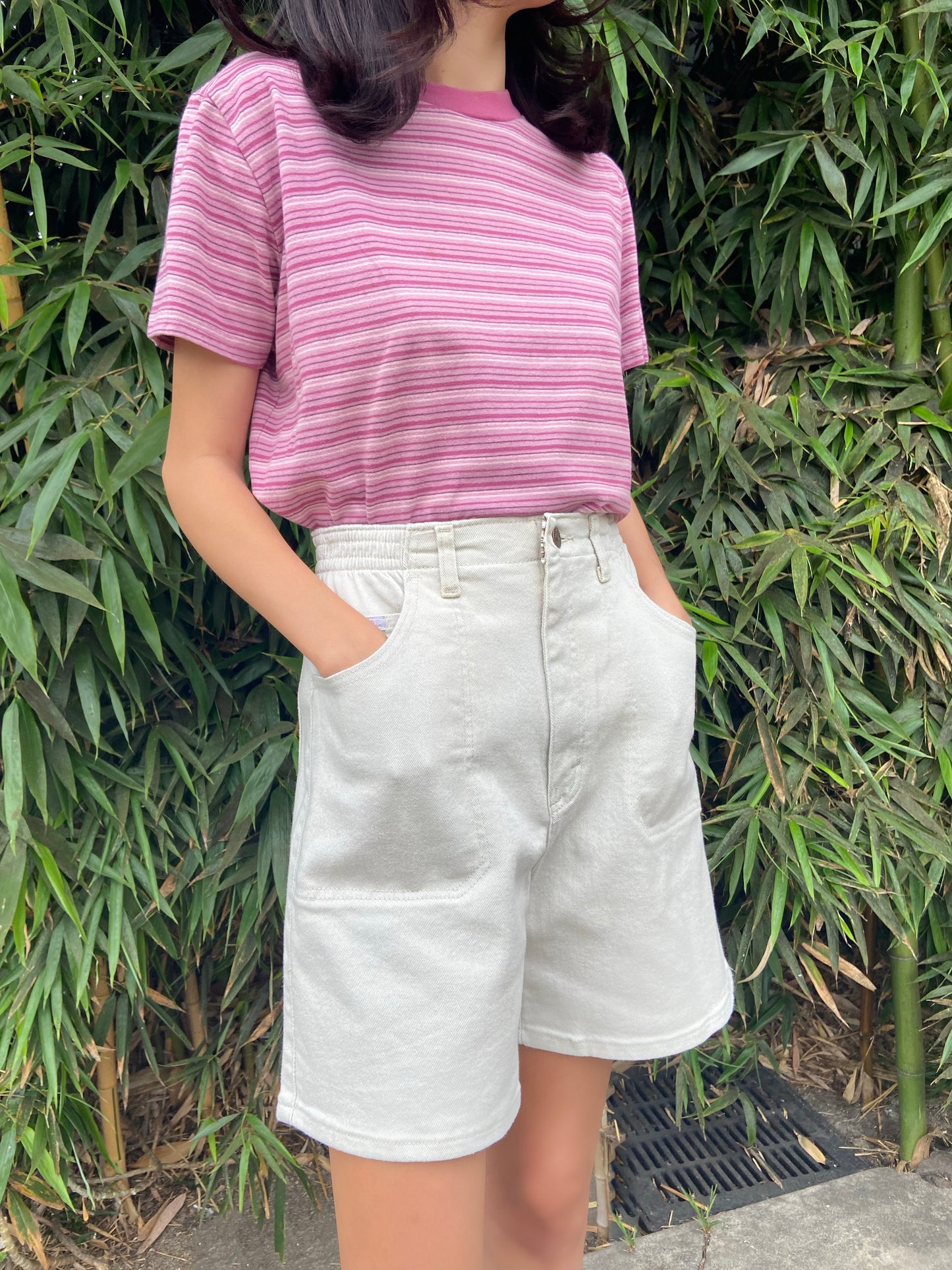 Pink Striped Tee