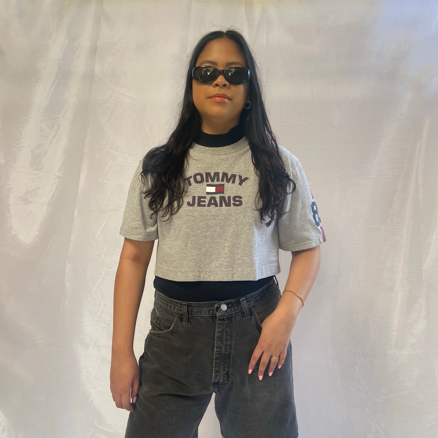 tommy jeans crop top