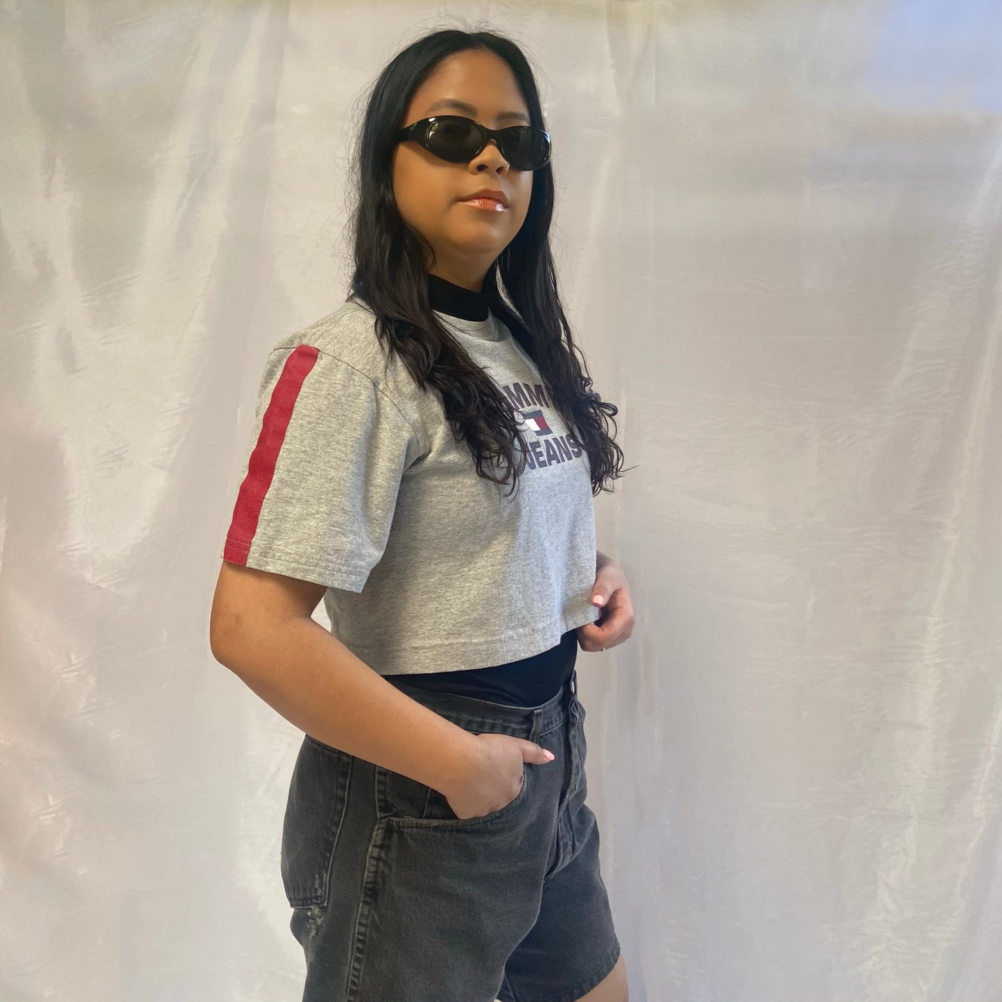 tommy jeans crop top