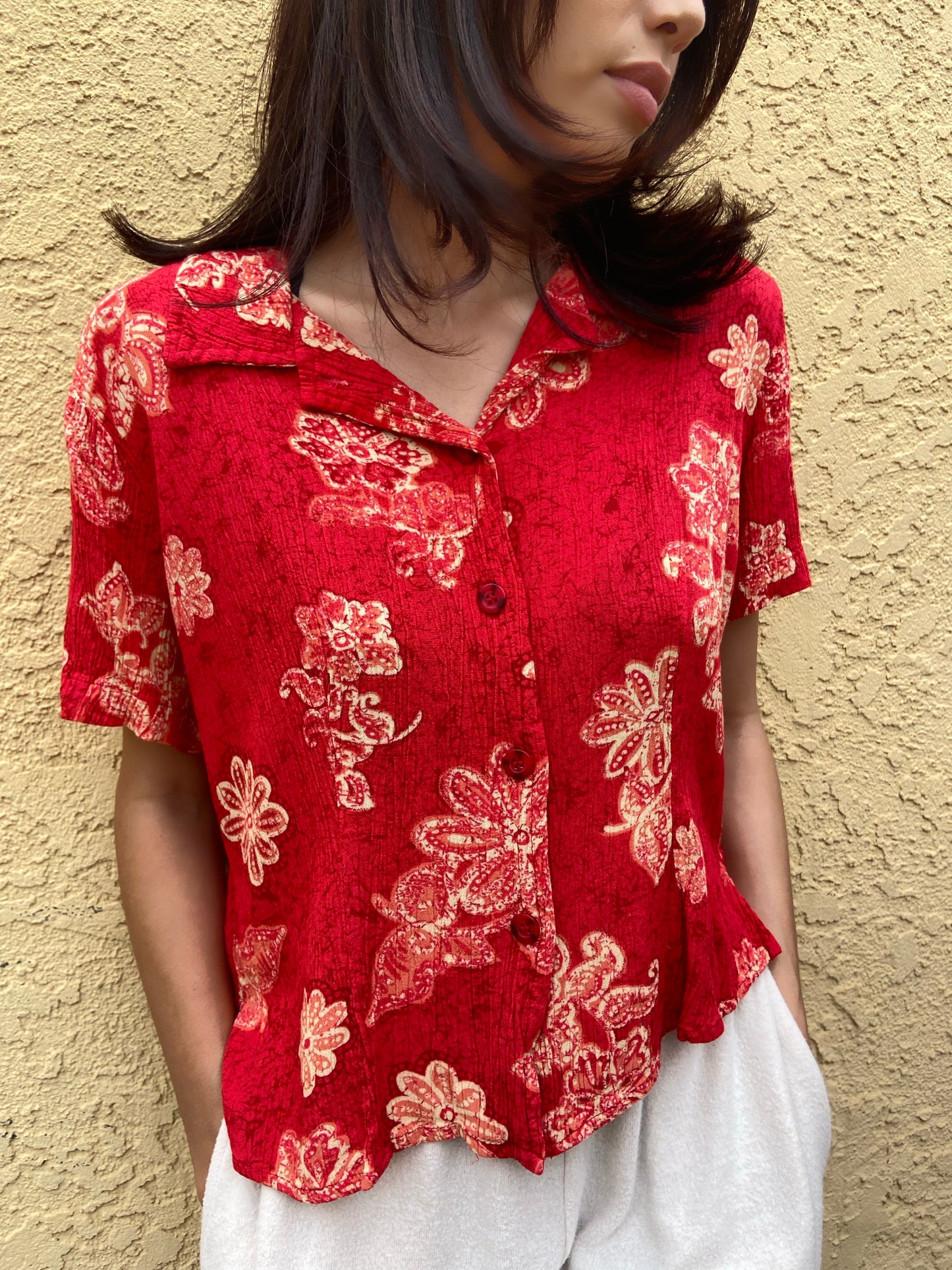 Red Hawaiian Shirt