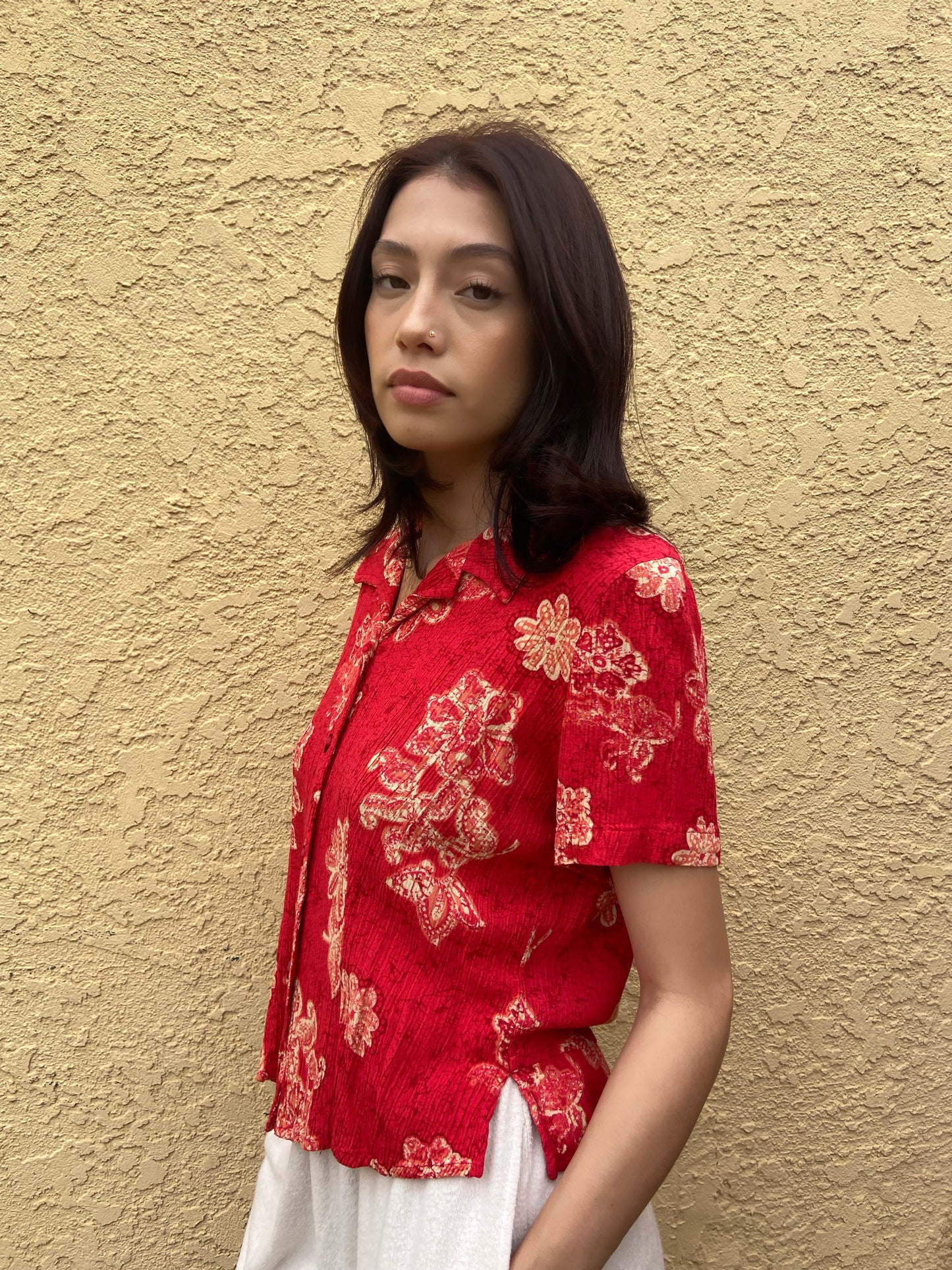 Red Hawaiian Shirt