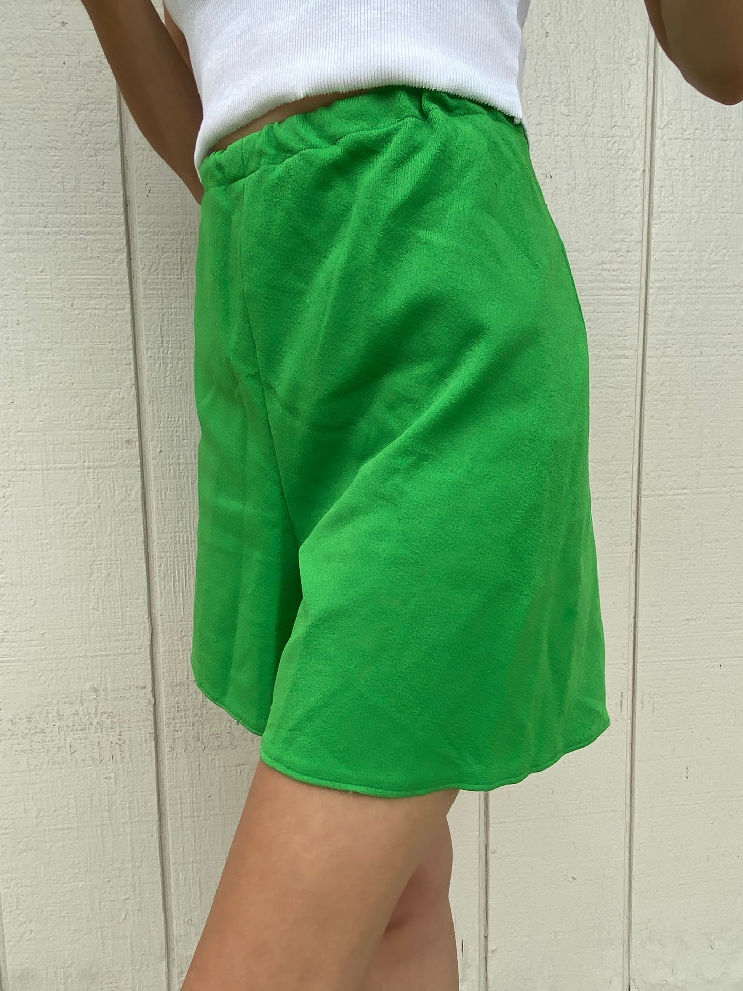 Green Casual Shorts - 26"