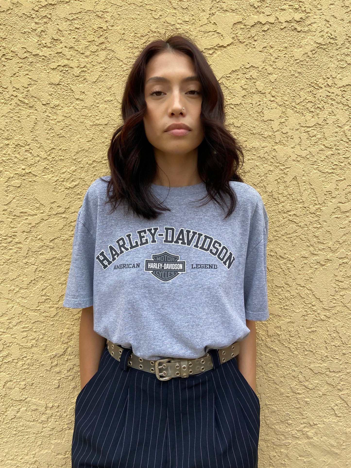 Grey Daytona Harley Davidson Tee