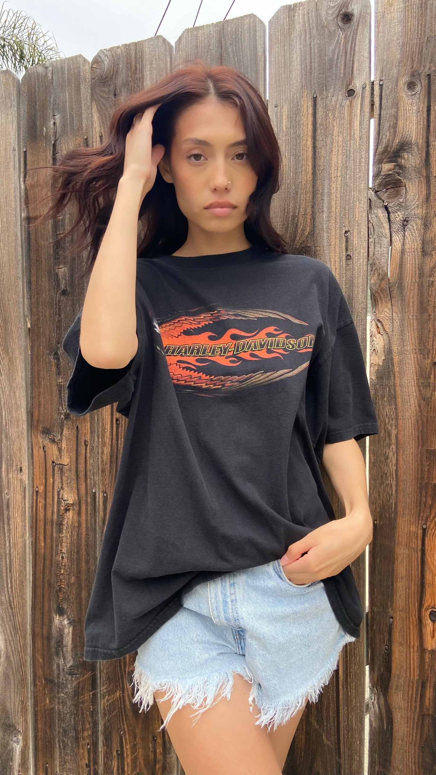 Black Eagle’s Nest Harley Davidson Tee