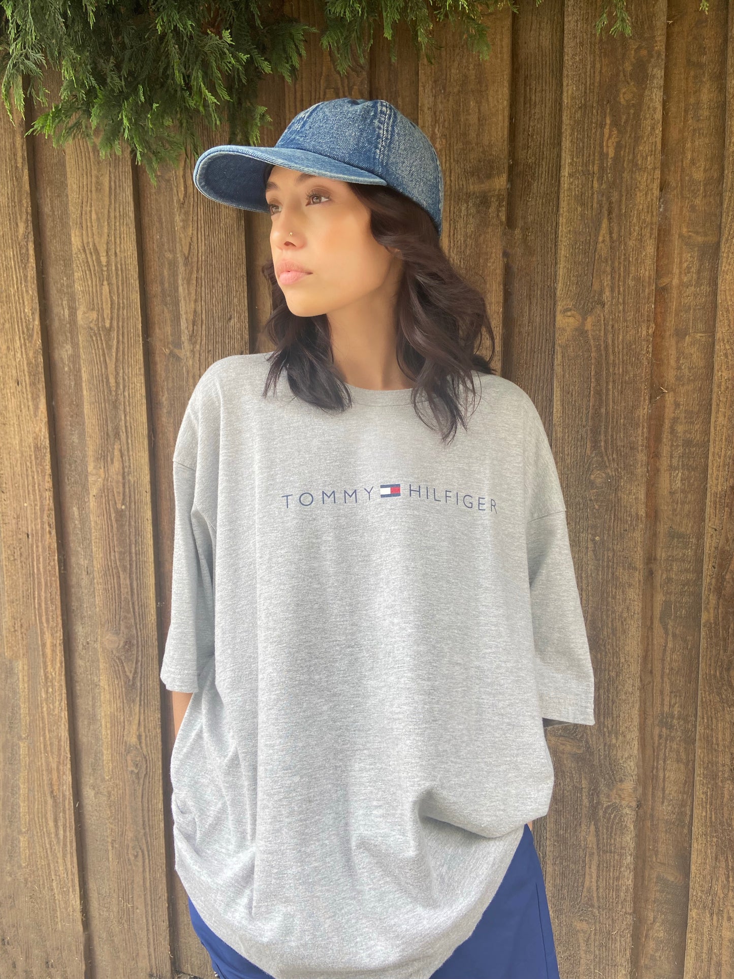 Grey Tommy Hilfiger Jeans Tee