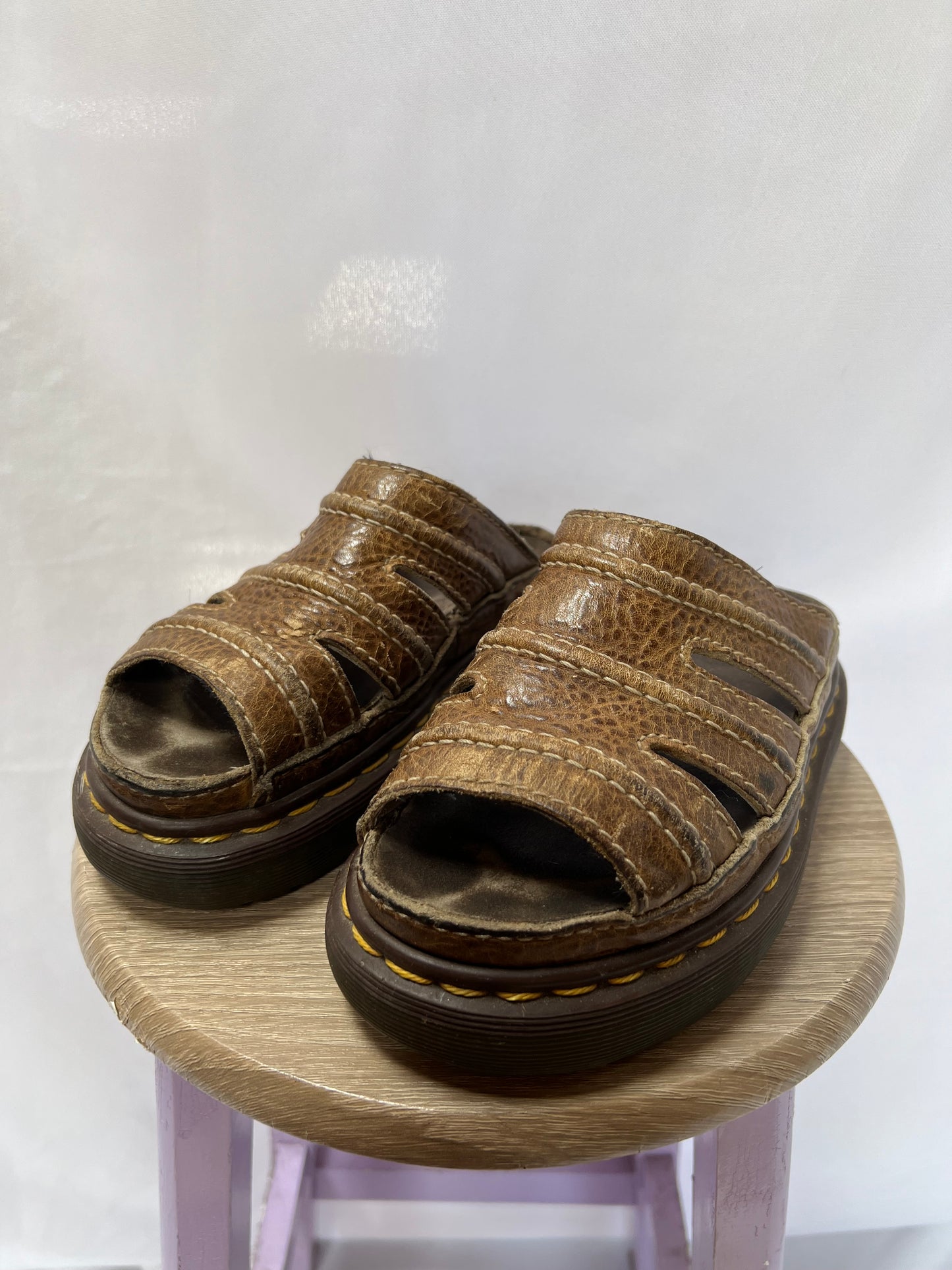 Doc Marten Platform Sandals - 6