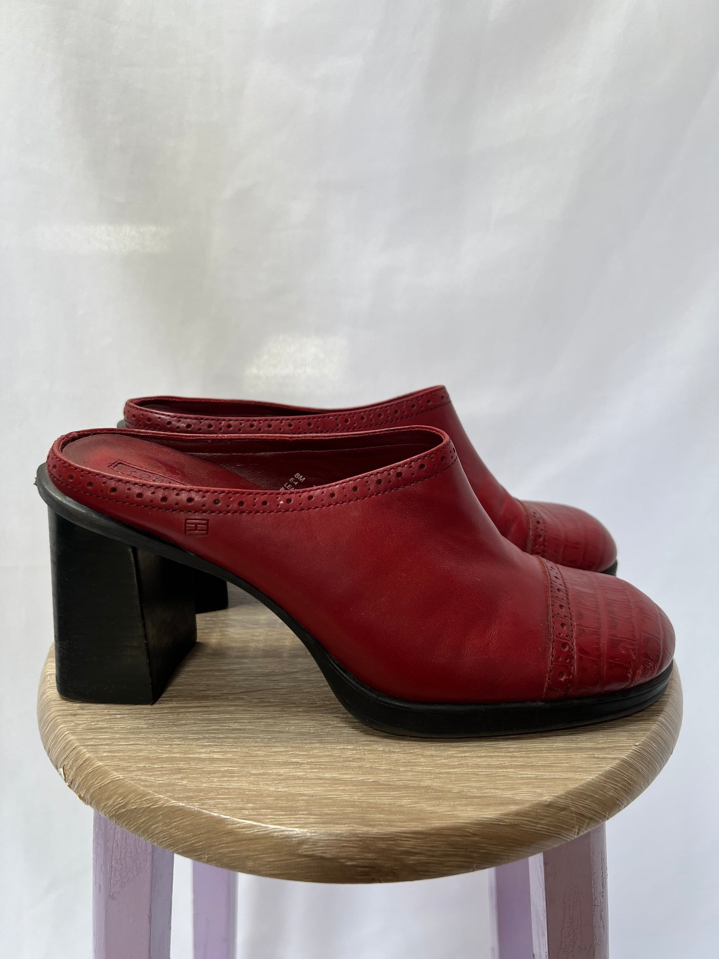 Tommy Hilfiger Clog Heels - 7