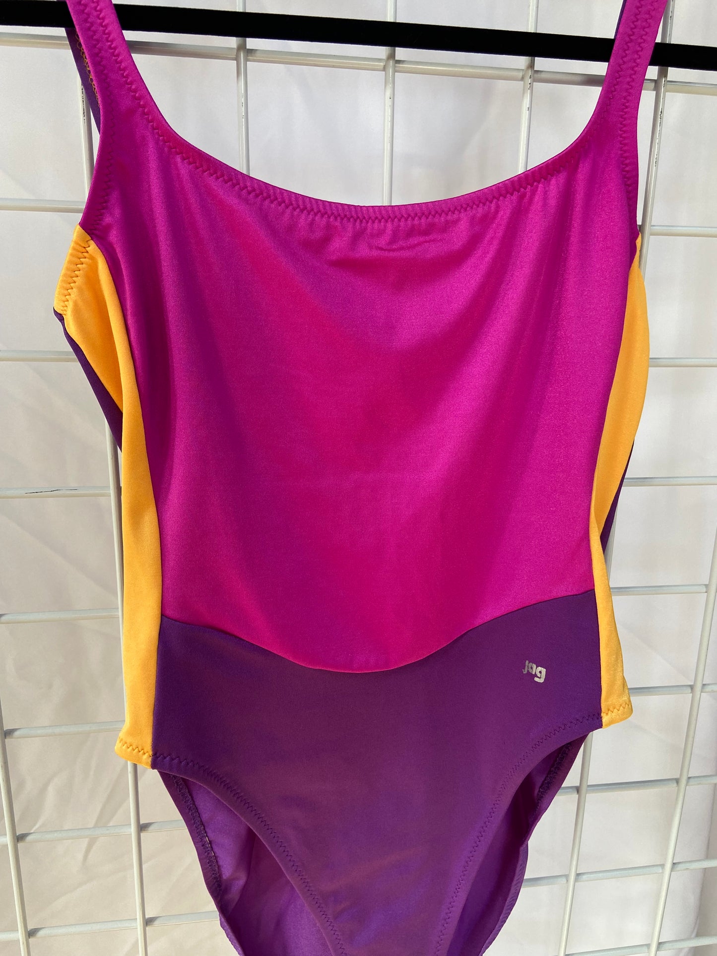 Pink Colorblock One-Piece Swimsuit - S/M