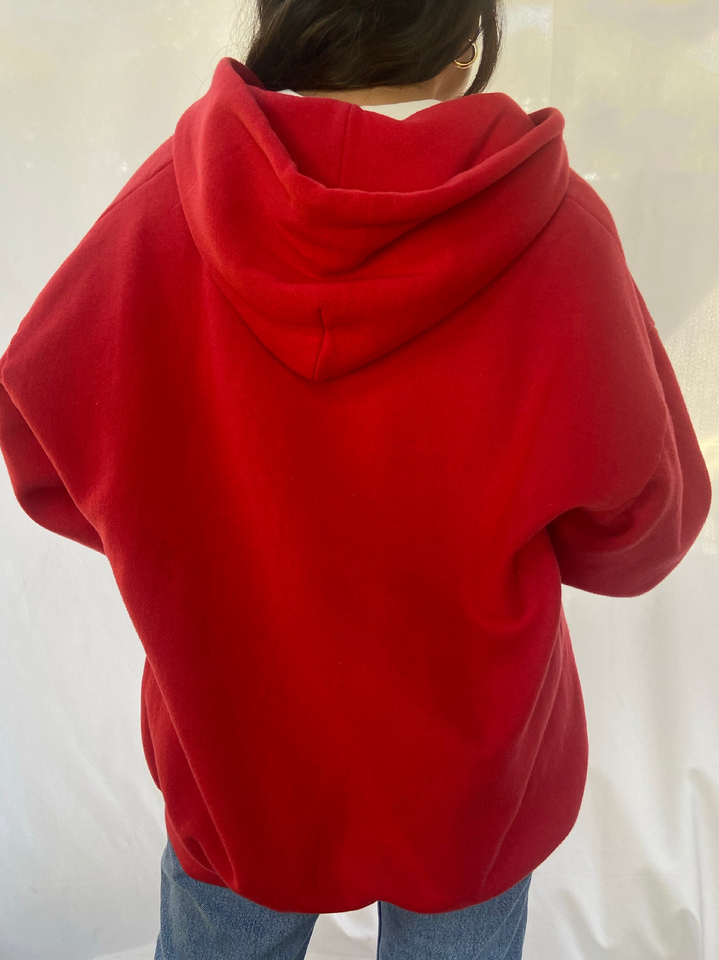 Red Minnie Mouse Zip-Up Jacket - XL