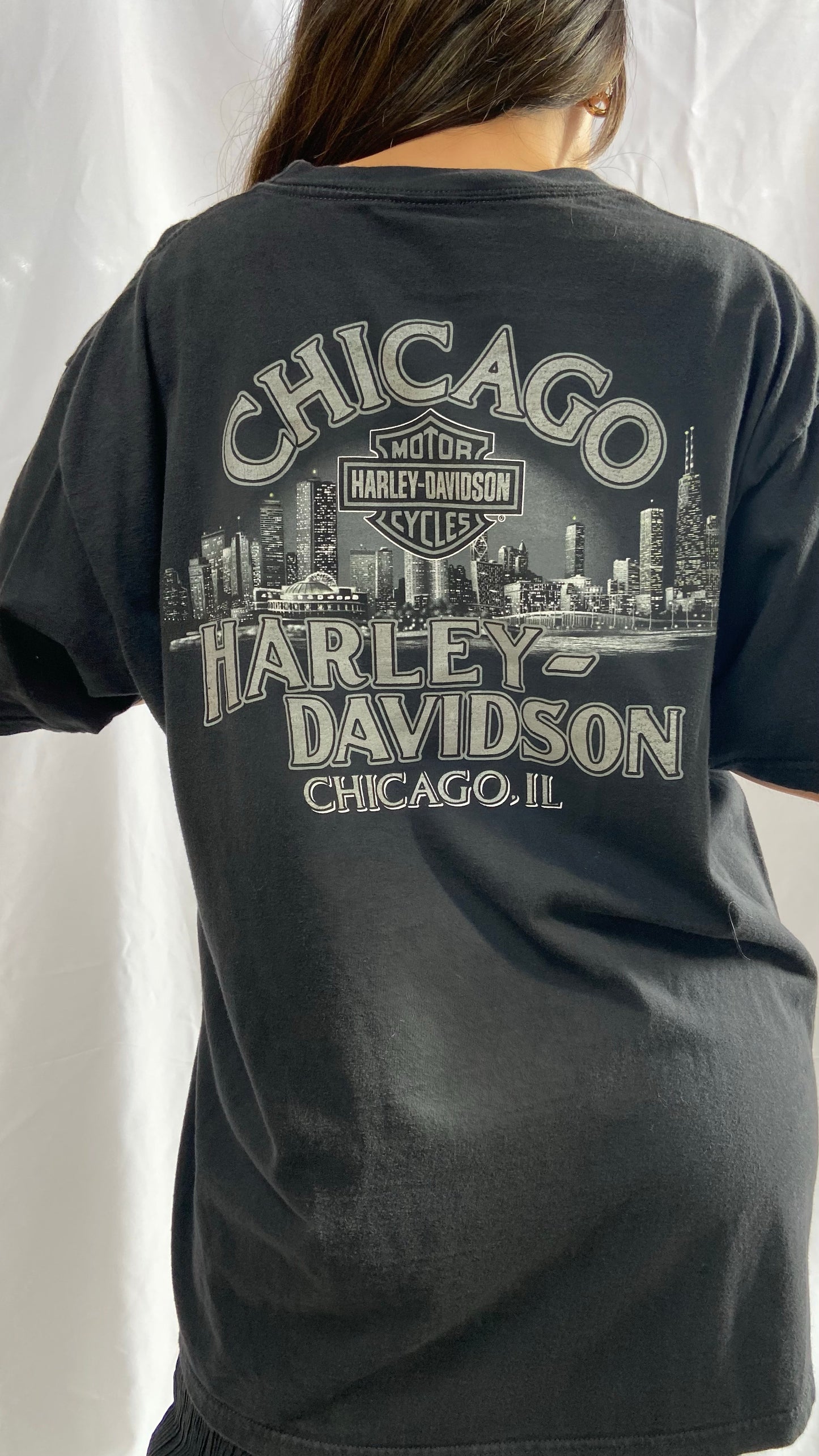 Black Harley Davidson Tee - XL