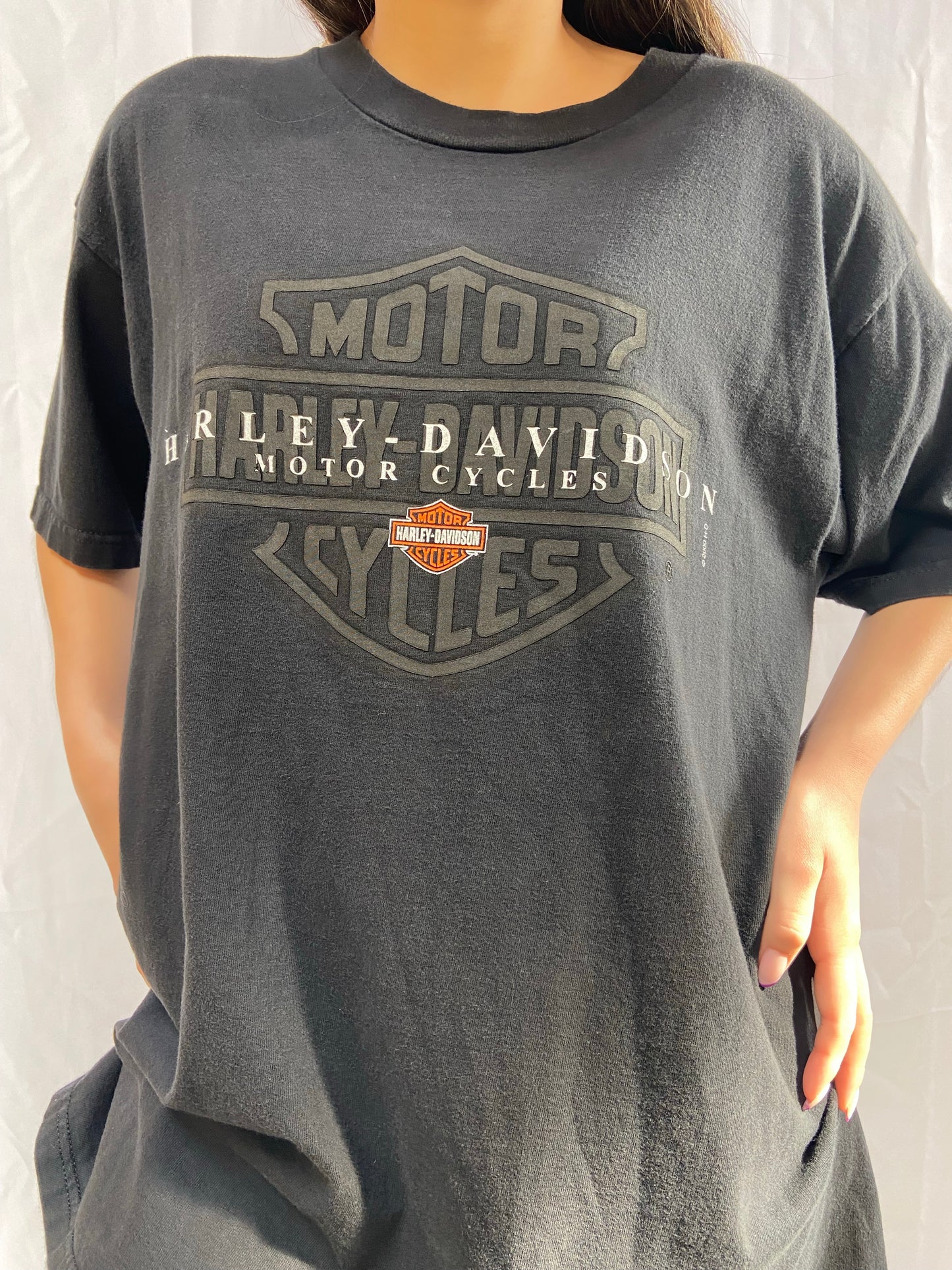Black Harley Davidson Tee - XL