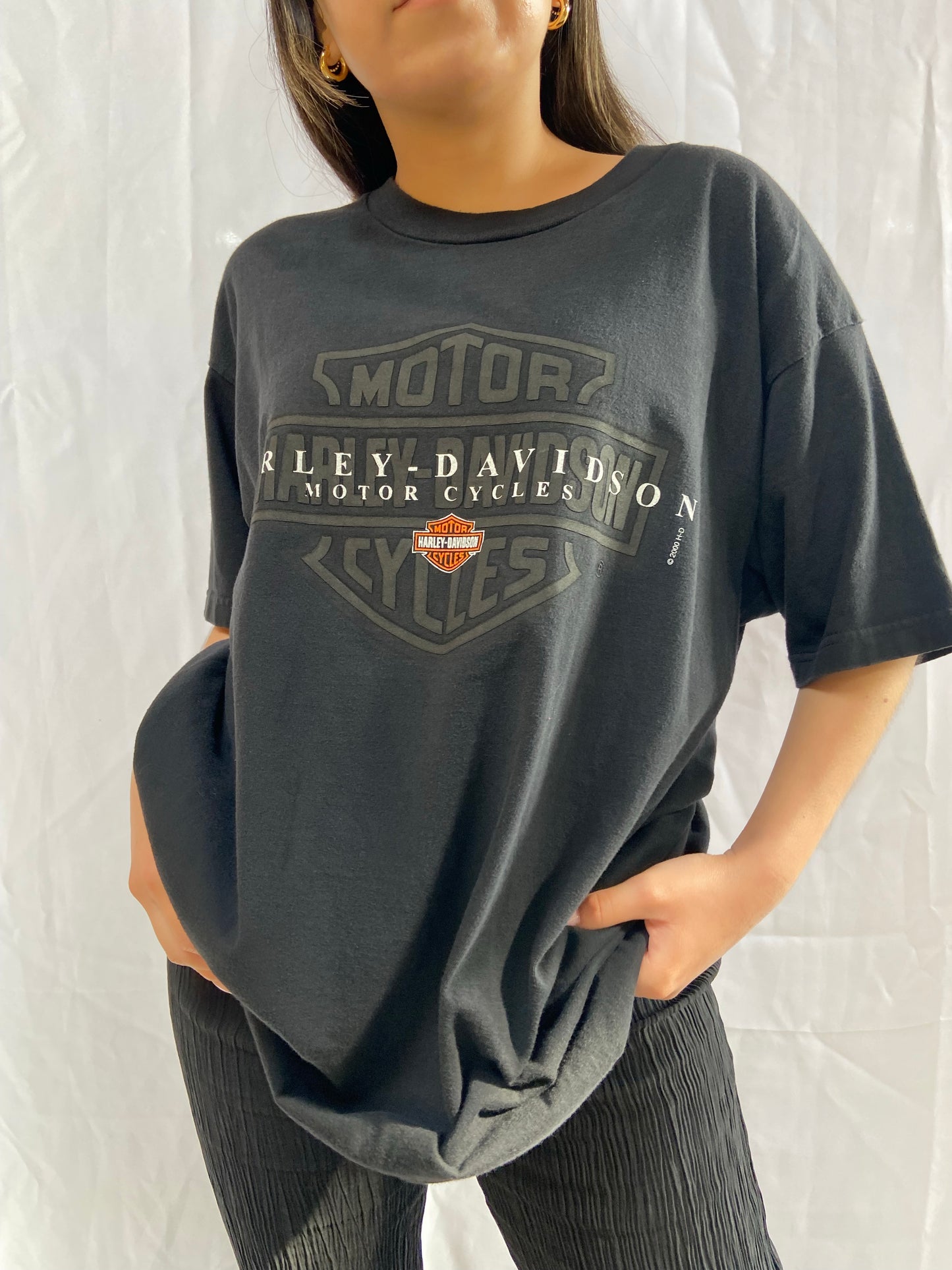 Black Harley Davidson Tee - XL