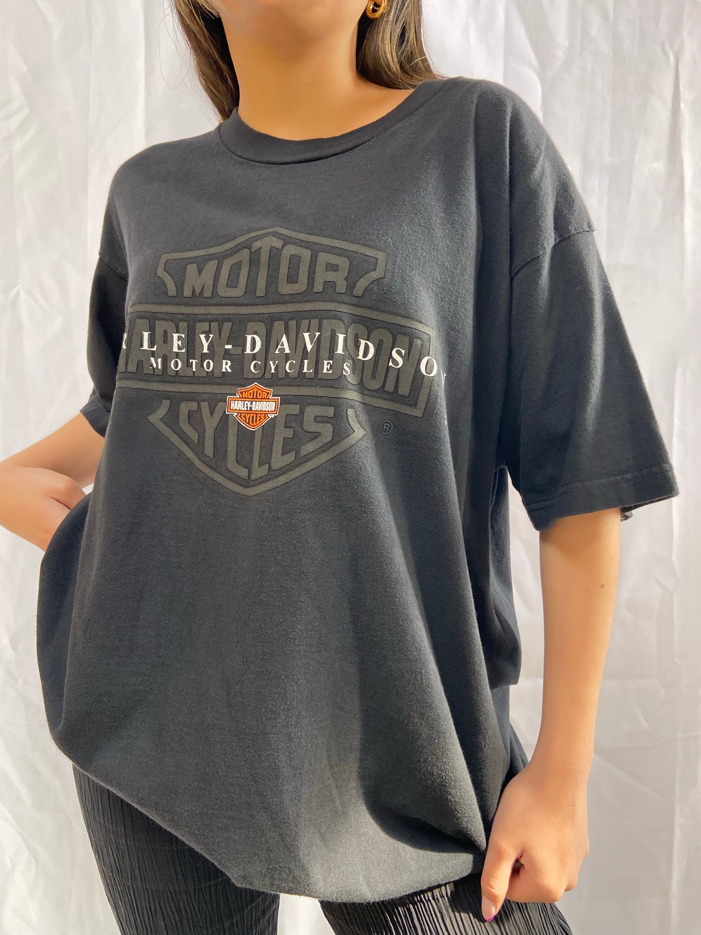 Black Harley Davidson Tee - XL