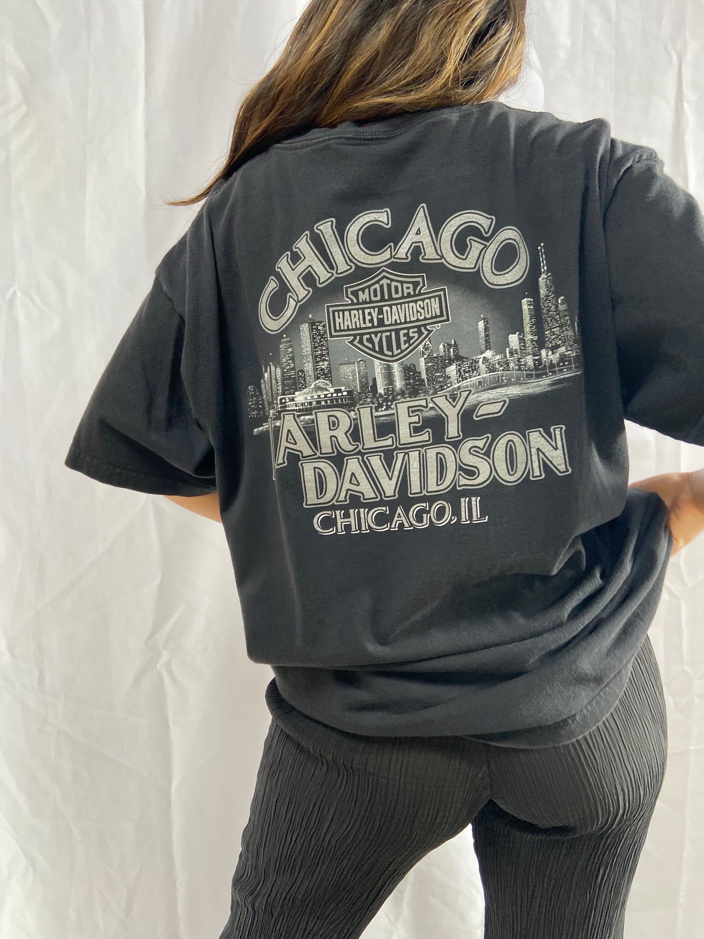 Black Harley Davidson Tee - XL