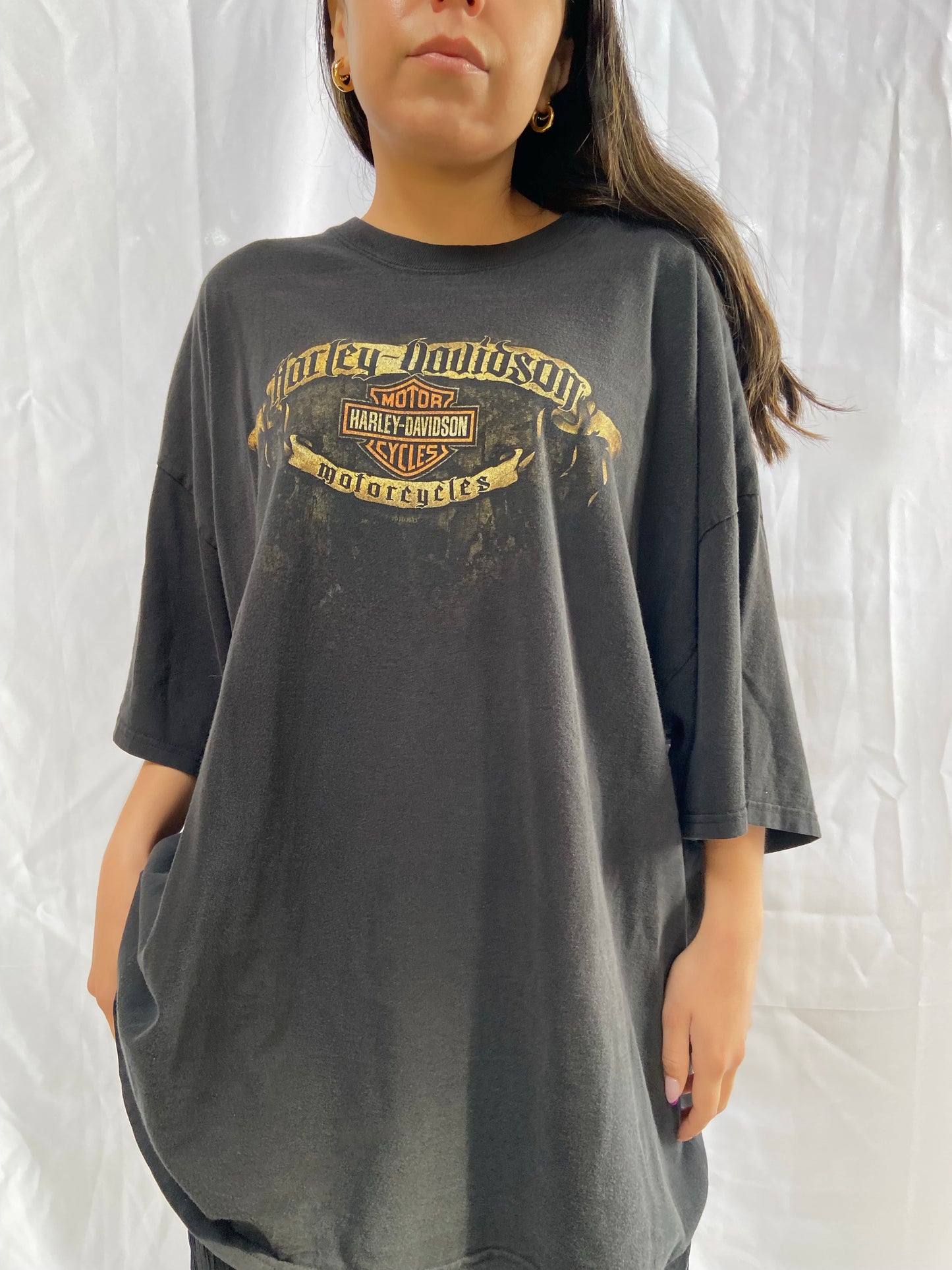 Black Riverside Harley Davidson Tee - 3XL
